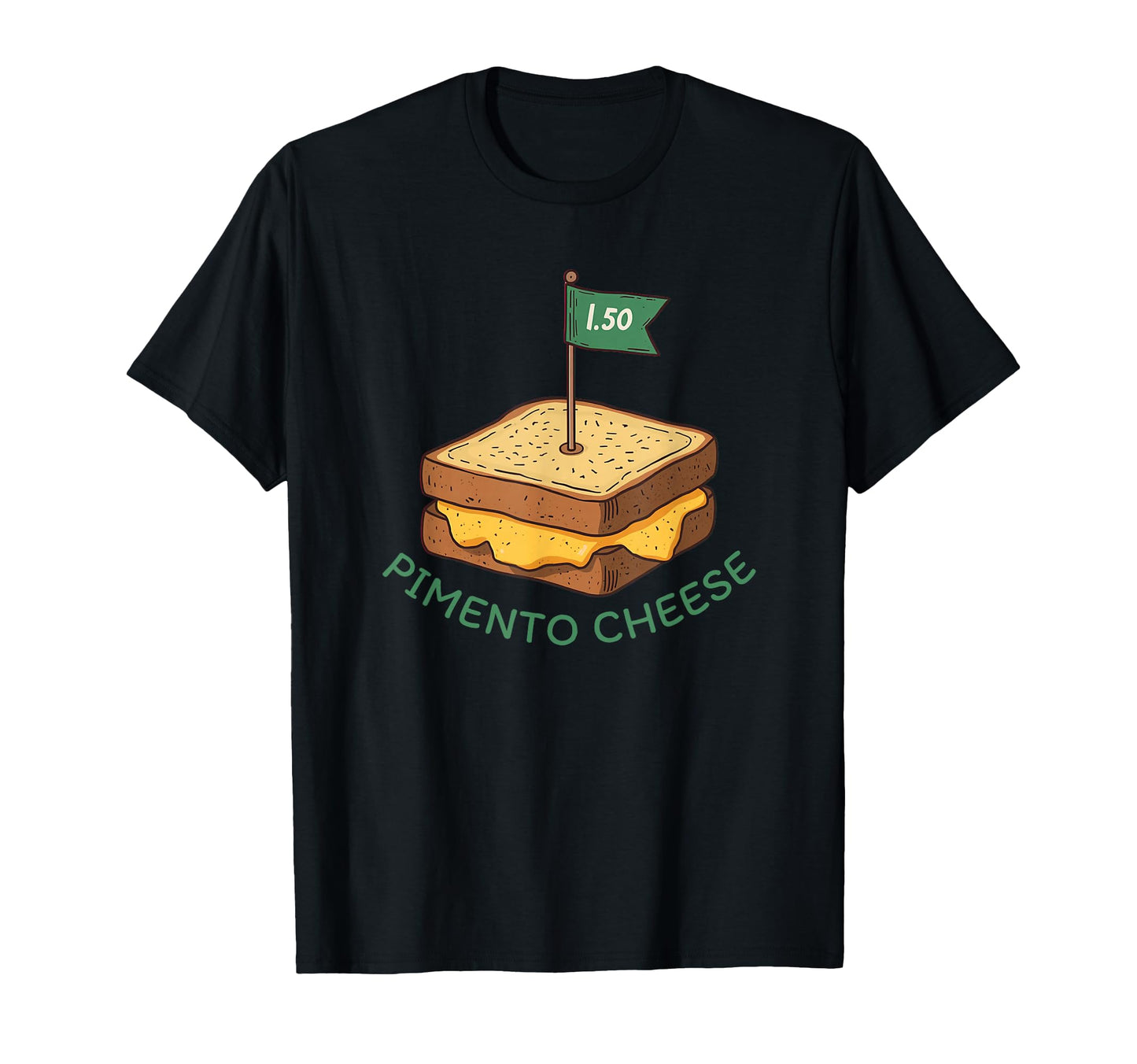 Pimento Cheese Golf Dad Food T-Shirt - Casual Everyday Wear Men Women - T-Shirt, Sweatshirt, Hoodie