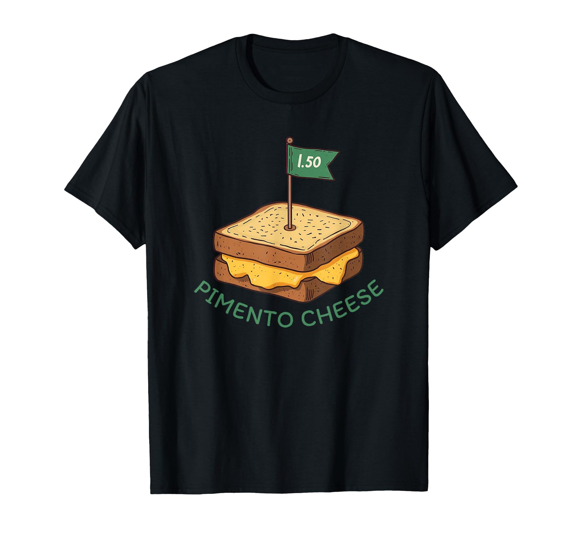 Pimento Cheese Golf Dad Food T-Shirt - Casual Everyday Wear Men Women - T-Shirt, Sweatshirt, Hoodie
