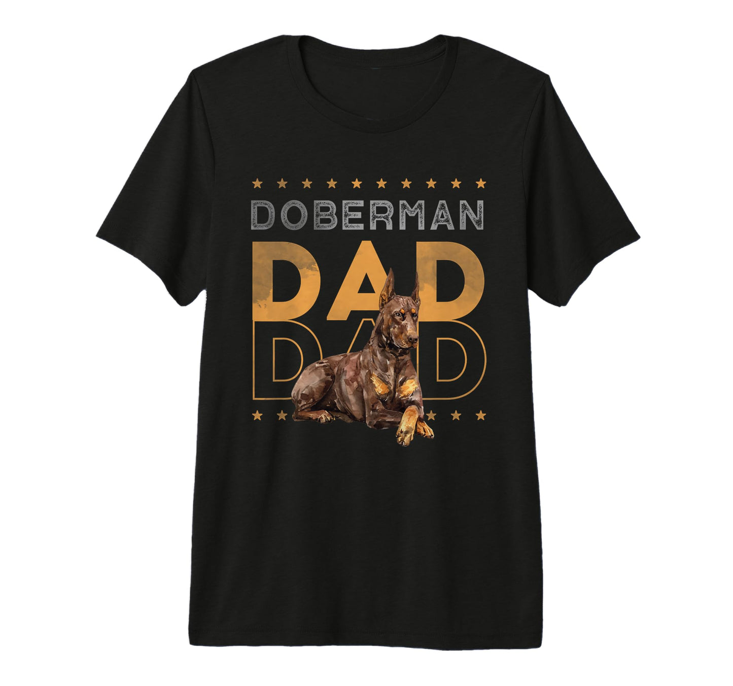 Red Doberman Doberman Mom And T-Shirt - Aesthetic Graphic Men Women - T-Shirt, Sweatshirt, Hoodie