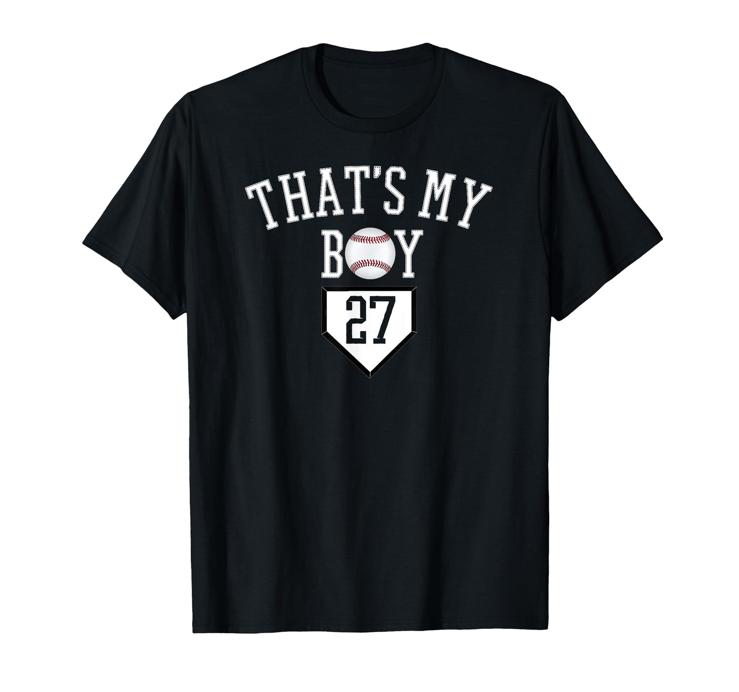 27 Thats My Baseball Number Jersey T-Shirt - Streetwear Style Men Women - T-Shirt, Sweatshirt, Hoodie