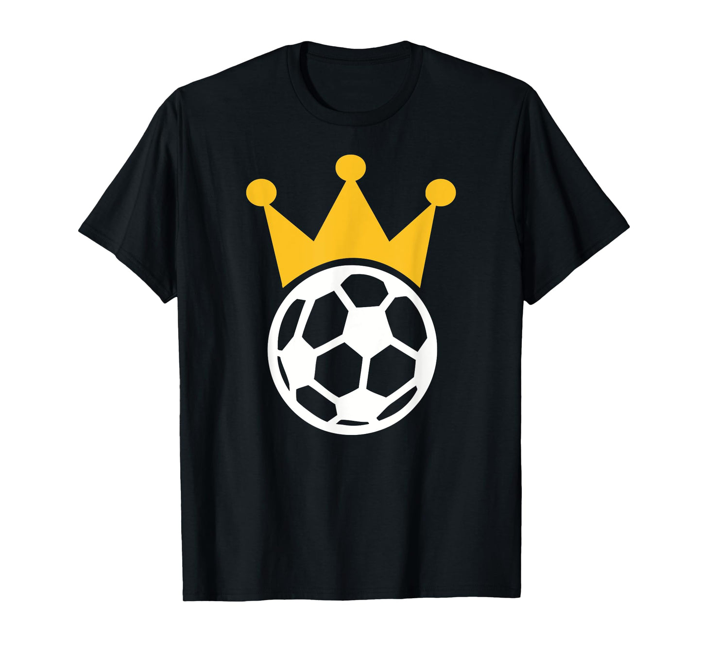 Soccer Crown T-Shirt - Trendy Graphic Unisex - T-Shirt, Sweatshirt, Hoodie