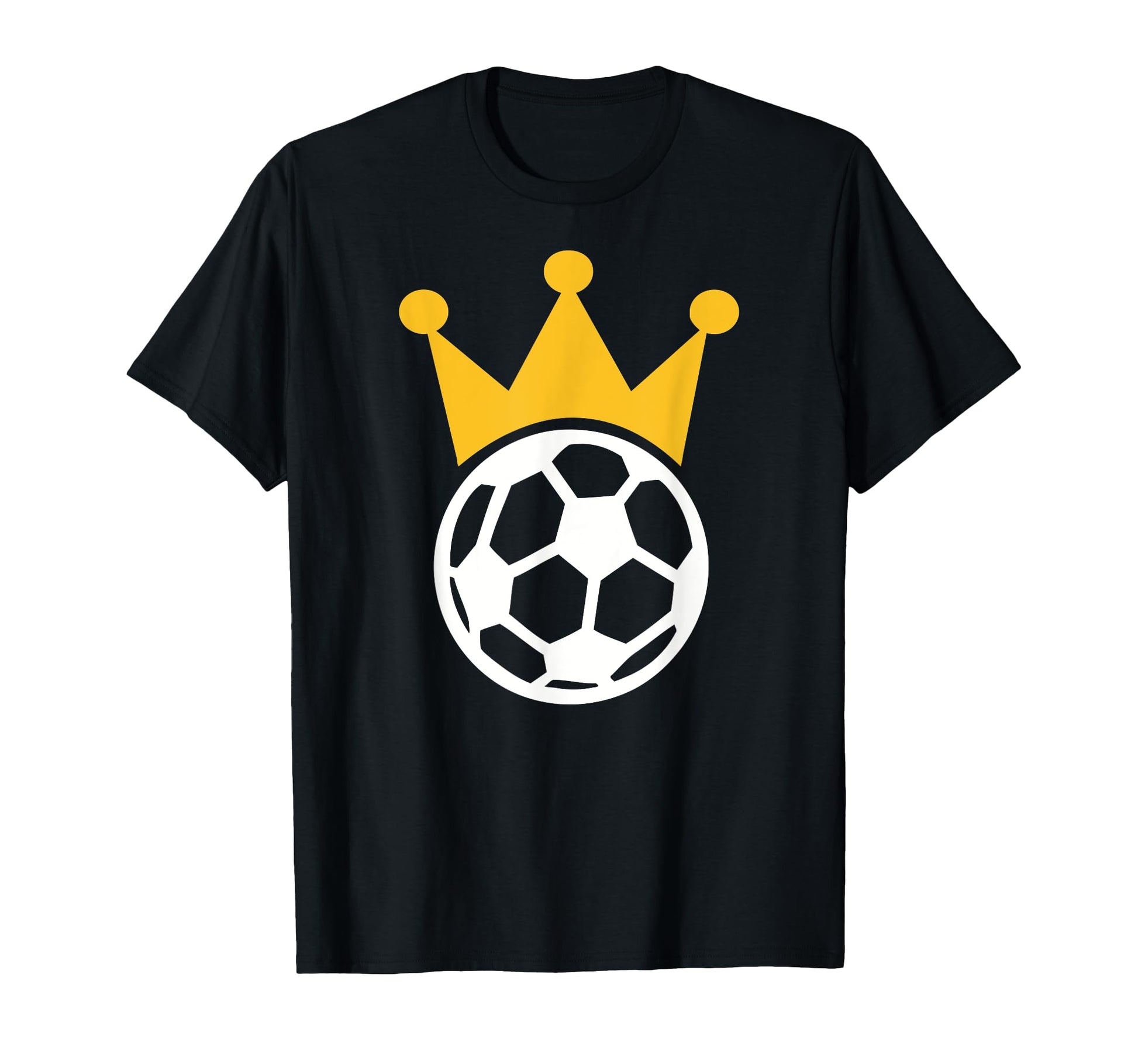 Soccer Crown T-Shirt - Trendy Graphic Unisex - T-Shirt, Sweatshirt, Hoodie