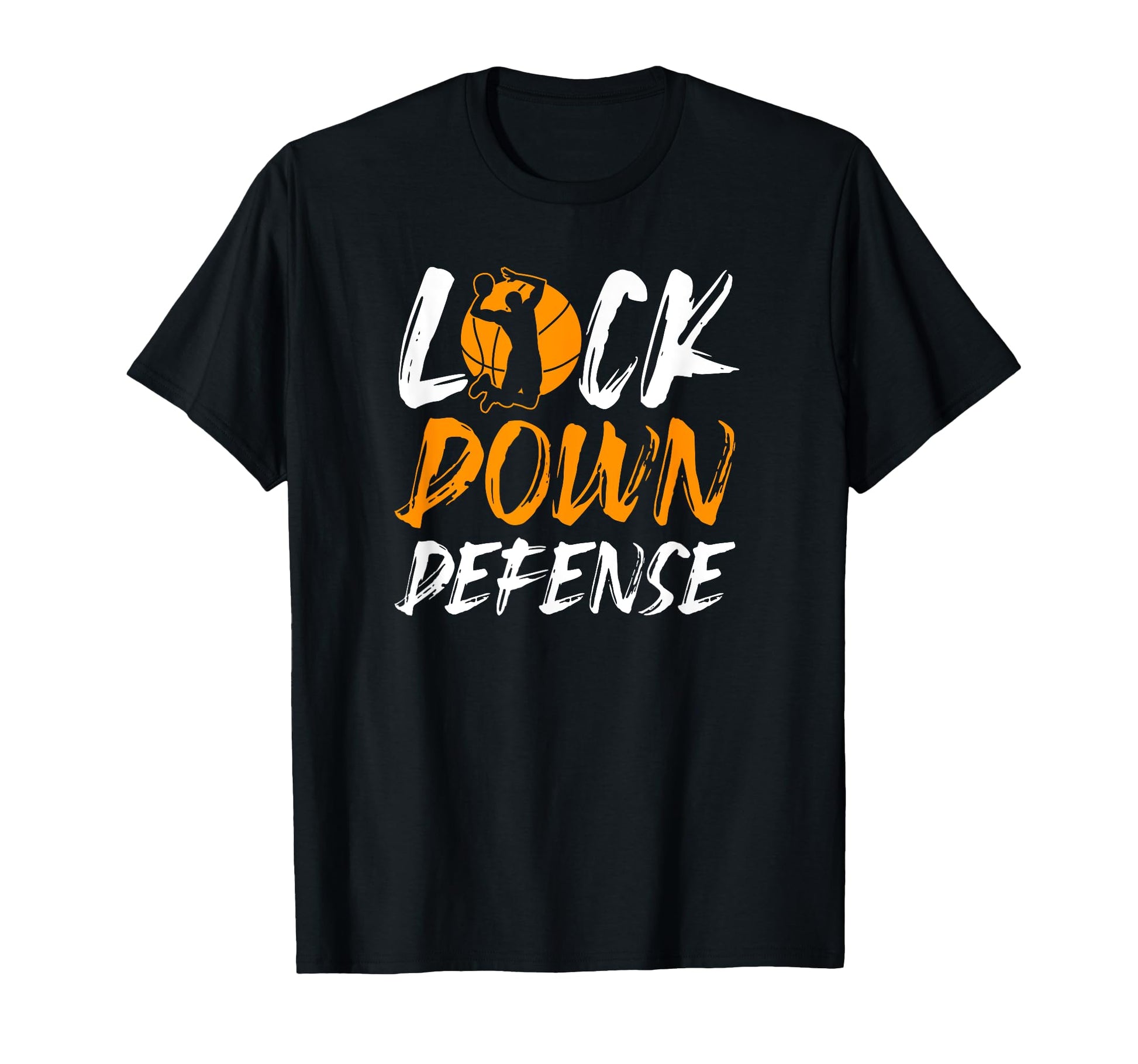 Lockdown Defense Basketball Player T-Shirt - Aesthetic Graphic Unisex - T-Shirt, Sweatshirt, Hoodie