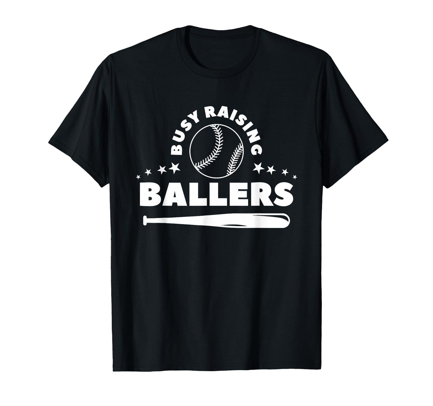 Busy Raising Ballers Mom Baseball T-Shirt - Aesthetic Graphic for Adults - T-Shirt, Sweatshirt, Hoodie