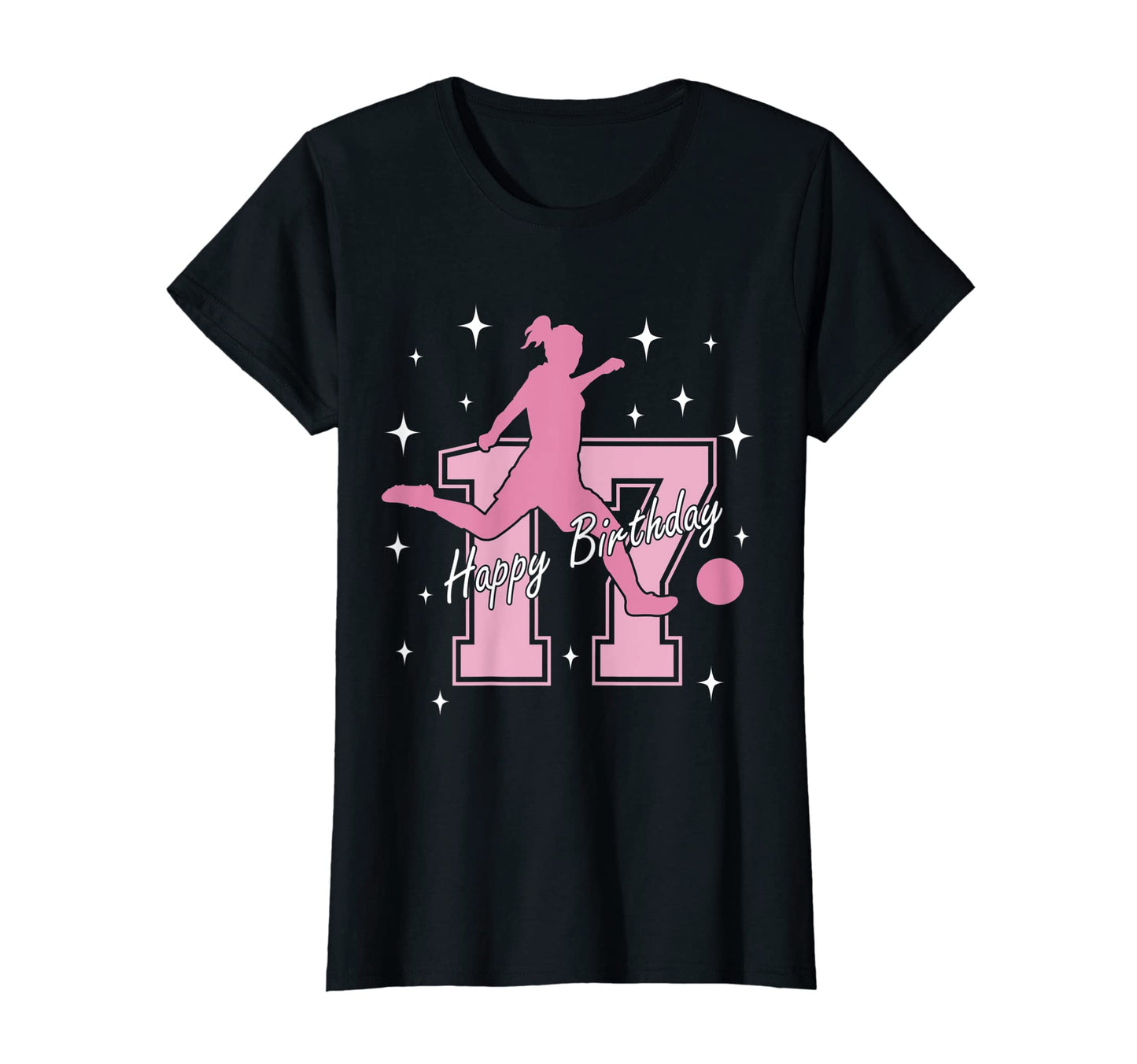 17Th Birthday Soccer Playing T-Shirt - Unique Graphic Men Women - T-Shirt, Sweatshirt, Hoodie
