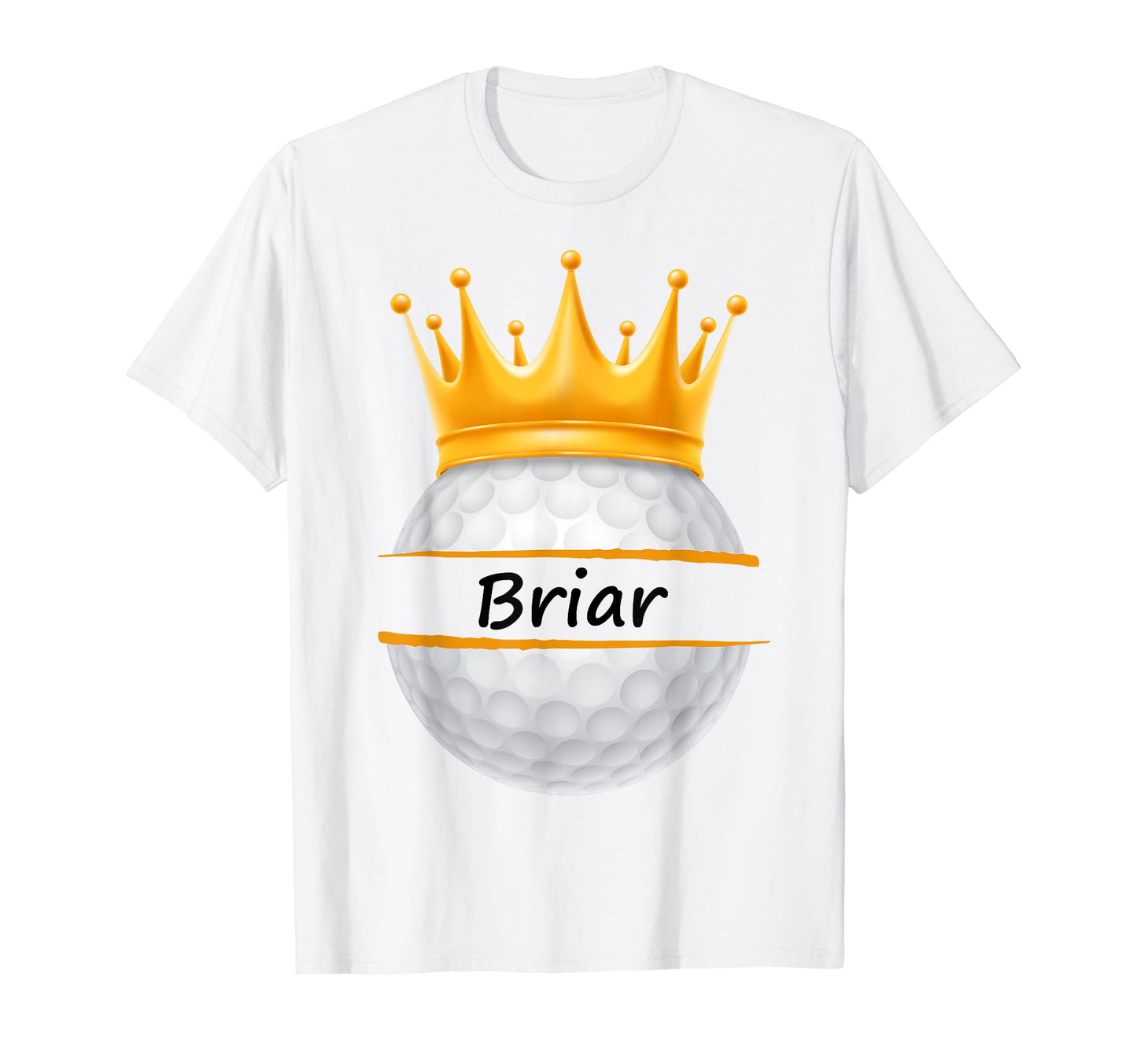 Novelty Golf Personalized Name Briar T-Shirt - Trendy Graphic Unisex - T-Shirt, Sweatshirt, Hoodie