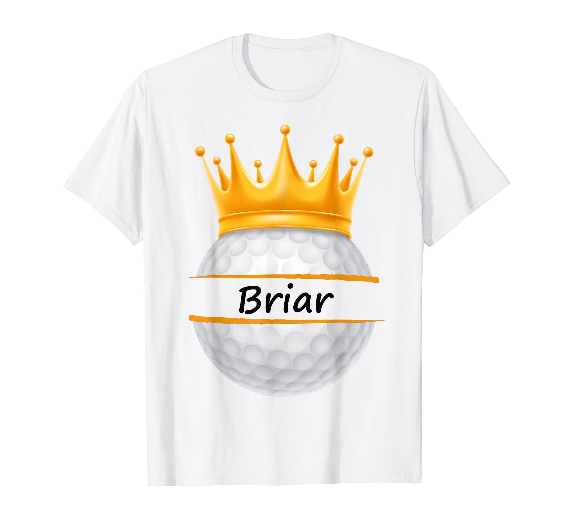 Novelty Golf Personalized Name Briar T-Shirt - Trendy Graphic Unisex - T-Shirt, Sweatshirt, Hoodie