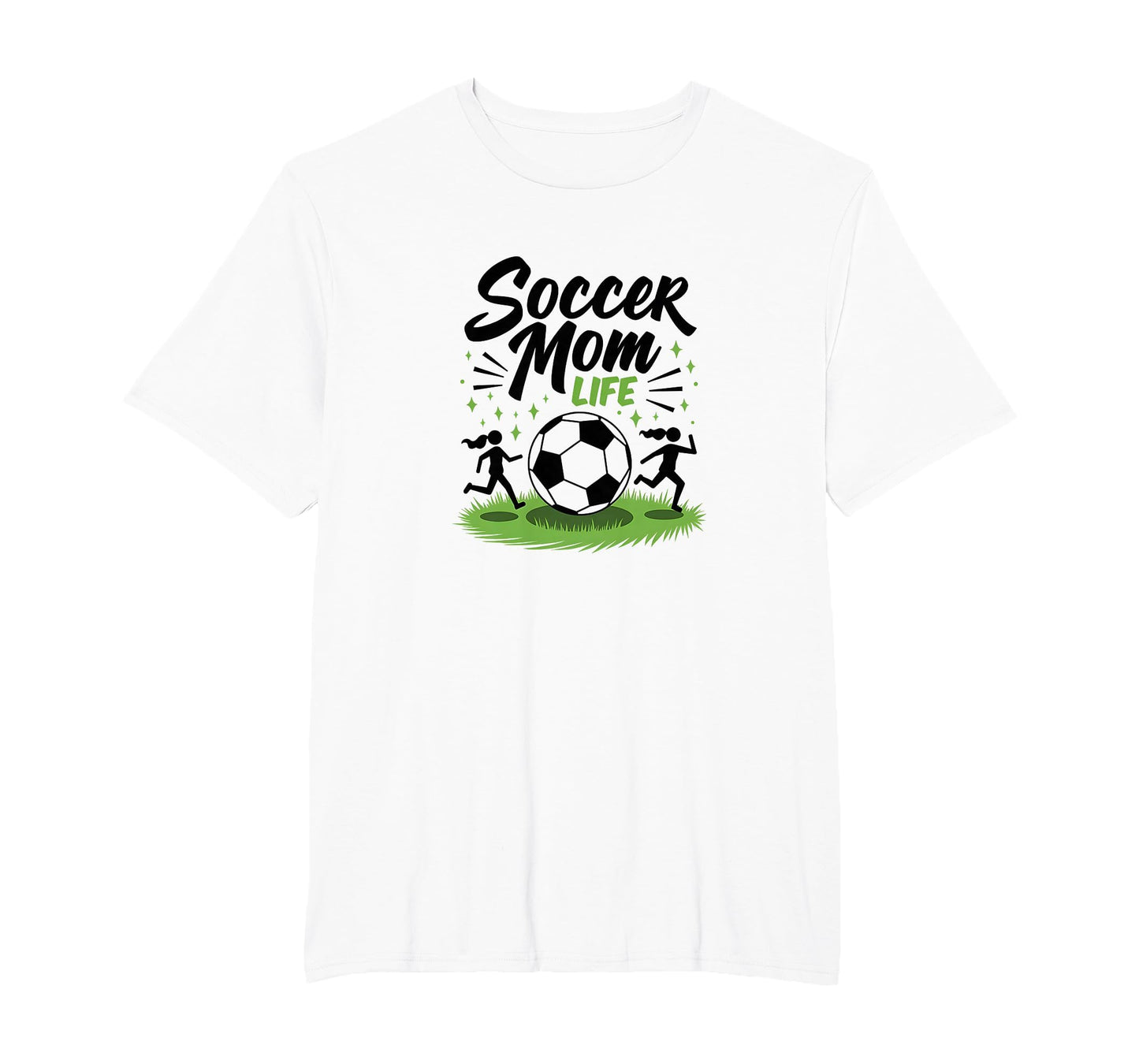 Soccer Mom Life Proud Parent Team Sweatshirt - Graphic Print Men Women - T-Shirt, Sweatshirt, Hoodie