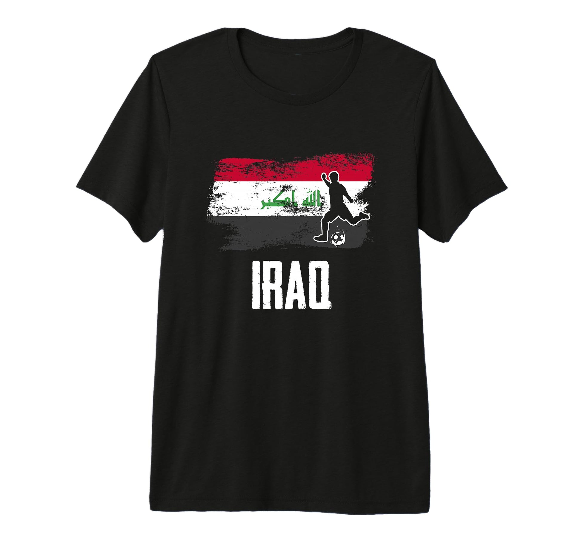 Iraq Flag Jersey Iraqi Soccer Team Iraqi T-Shirt - Streetwear Style Unisex - T-Shirt, Sweatshirt, Hoodie