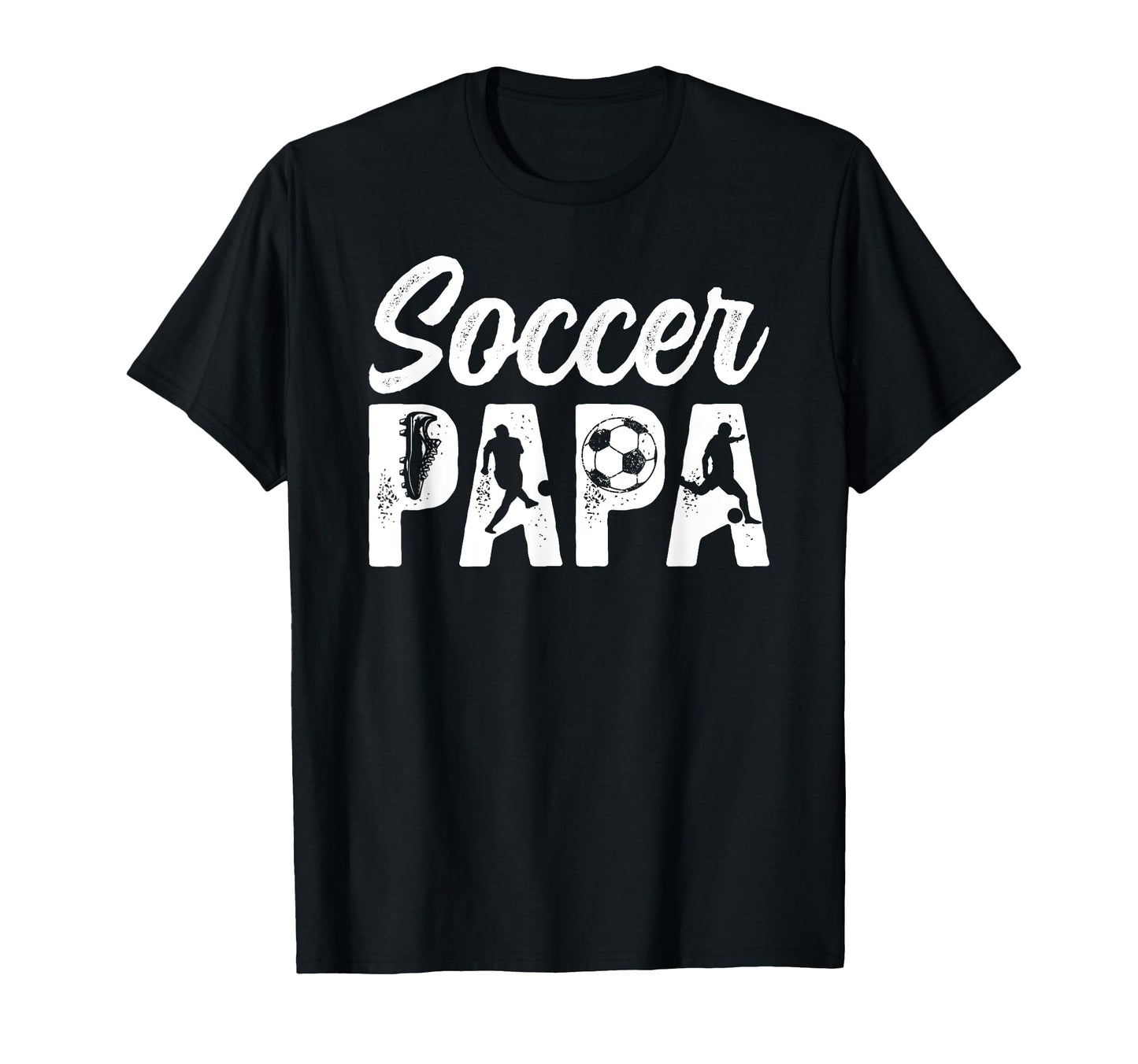 Soccer Papa Grandpa Papa Soccer Player T-Shirt - Trendy Graphic for Adults - T-Shirt, Sweatshirt, Hoodie