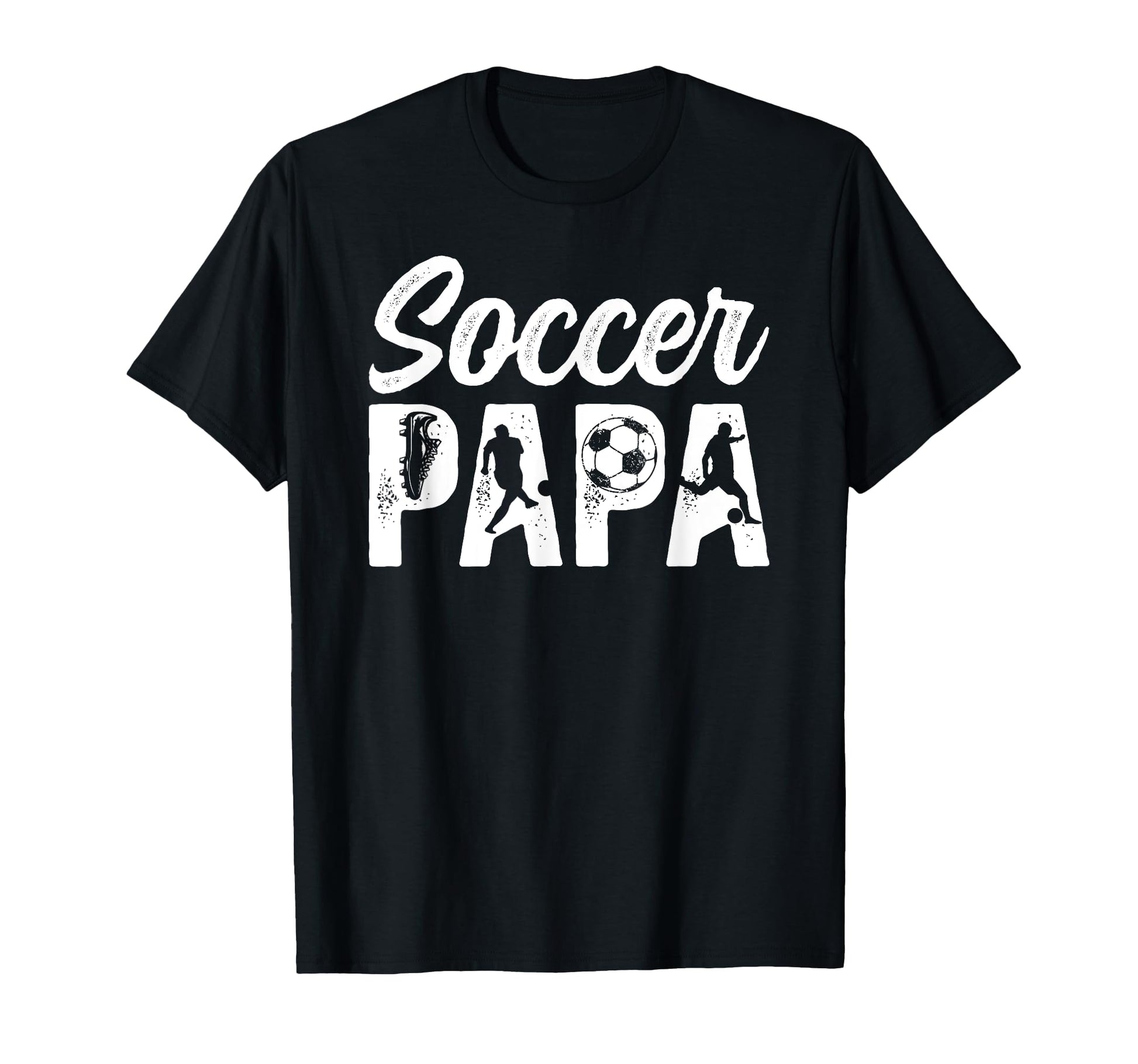 Soccer Papa Grandpa Papa Soccer Player T-Shirt - Trendy Graphic for Adults - T-Shirt, Sweatshirt, Hoodie