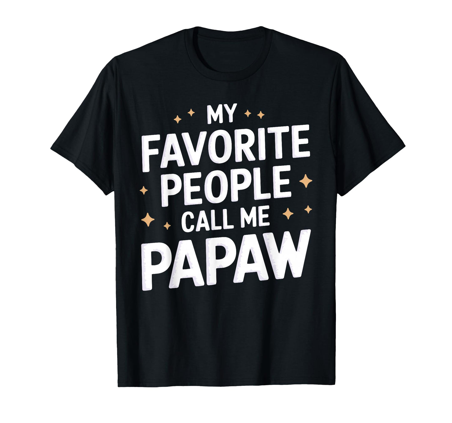 Papaw Grandpa From Grandkids Fathers T-Shirt - Aesthetic Graphic Men Women - T-Shirt, Sweatshirt, Hoodie