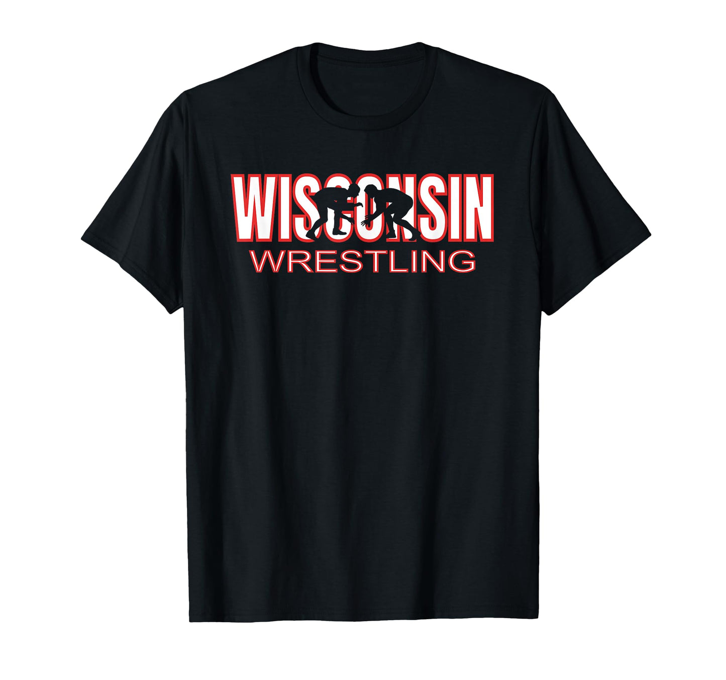 Wisconsin Wrestling Team Coach T-Shirt - Novelty Apparel for Adults - T-Shirt, Sweatshirt, Hoodie