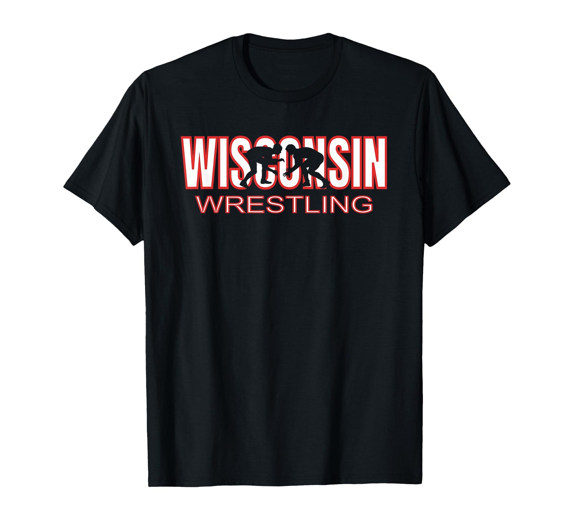 Wisconsin Wrestling Team Coach T-Shirt - Novelty Apparel for Adults - T-Shirt, Sweatshirt, Hoodie
