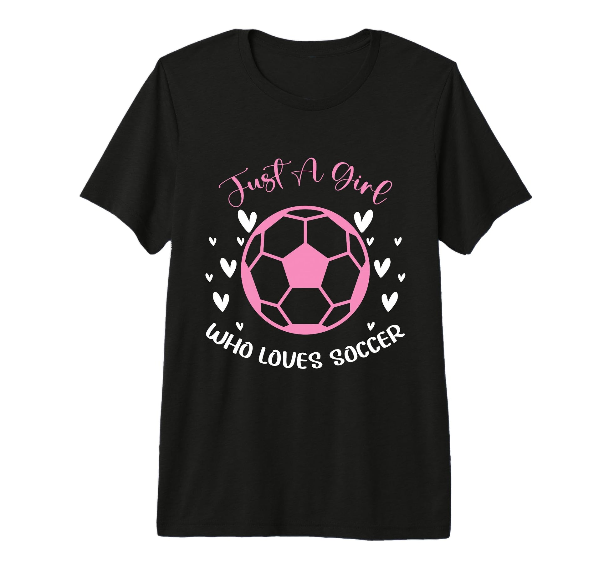 Just Who Loves Soccer Funny T-Shirt - Casual Everyday Wear for Adults - T-Shirt, Sweatshirt, Hoodie