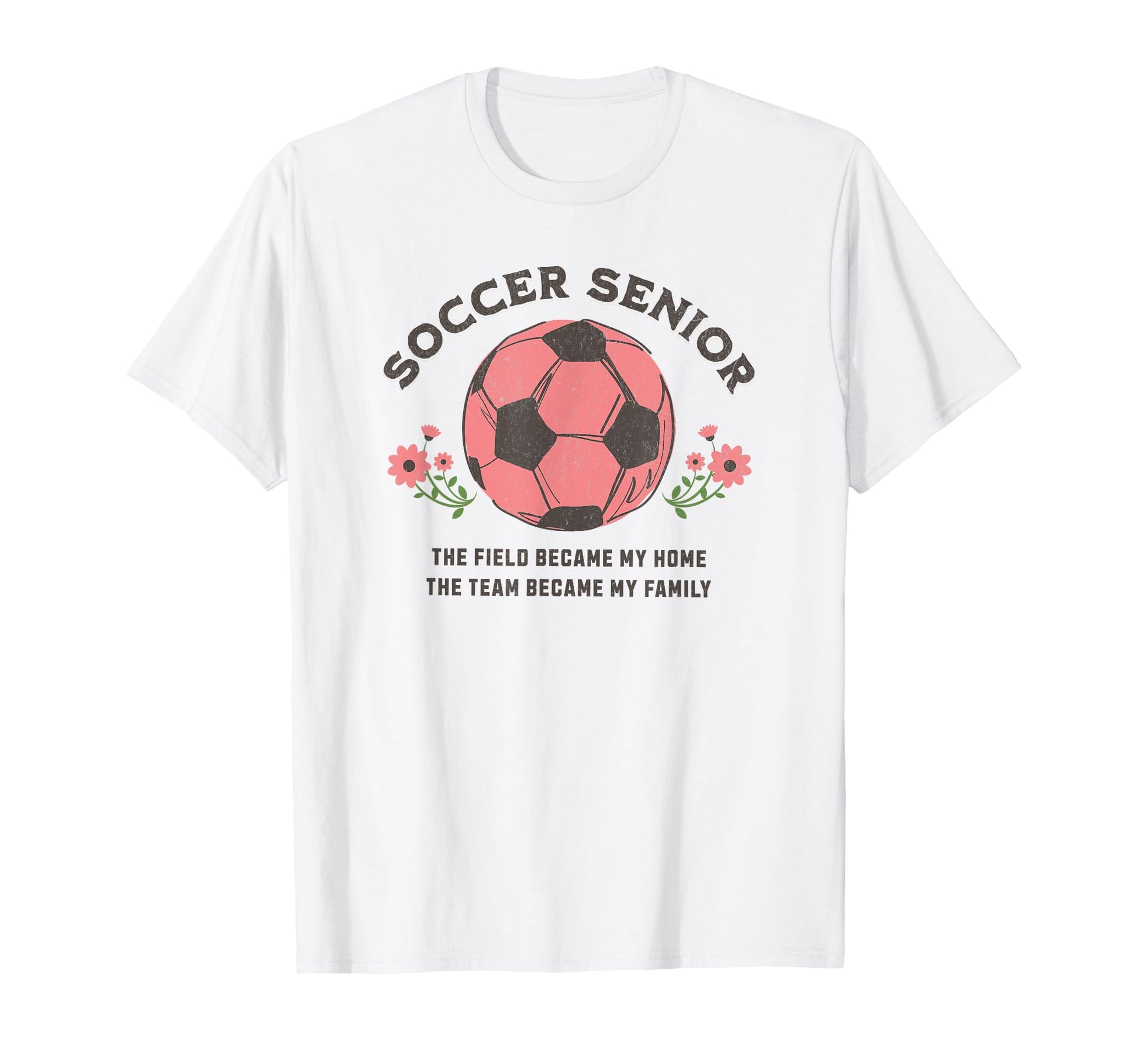 Senior Soccer Team Became Family T-Shirt - Custom Art Print Men Women - T-Shirt, Sweatshirt, Hoodie