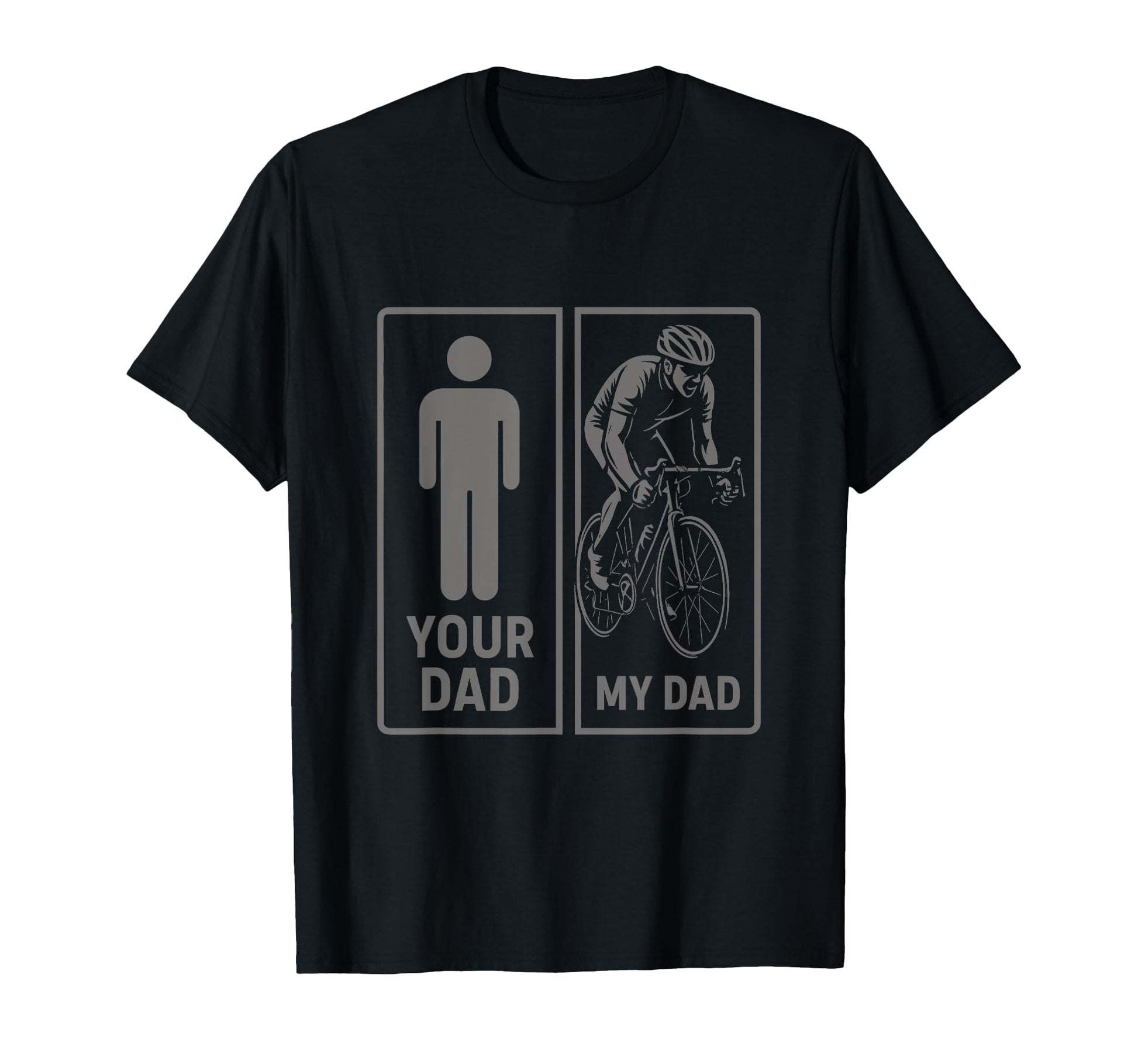 Cycling Dad Biker Daddy Cyclist Papa T-Shirt - Trendy Graphic Unisex - T-Shirt, Sweatshirt, Hoodie