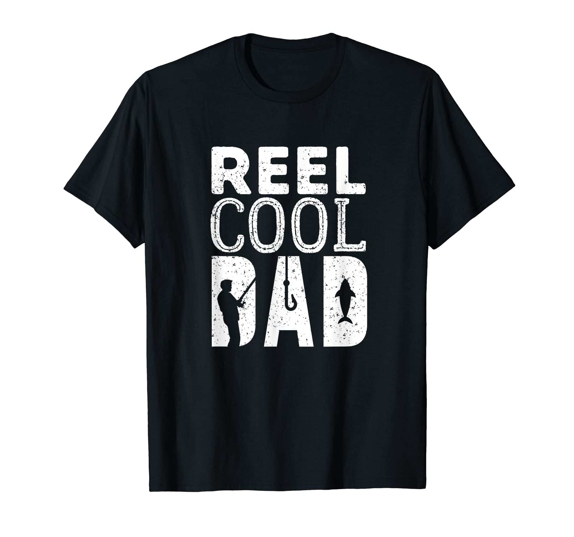 Mens Reel Dad Fathers Day Papa Daddy Funny T-Shirt - Unique Graphic Unisex - T-Shirt, Sweatshirt, Hoodie