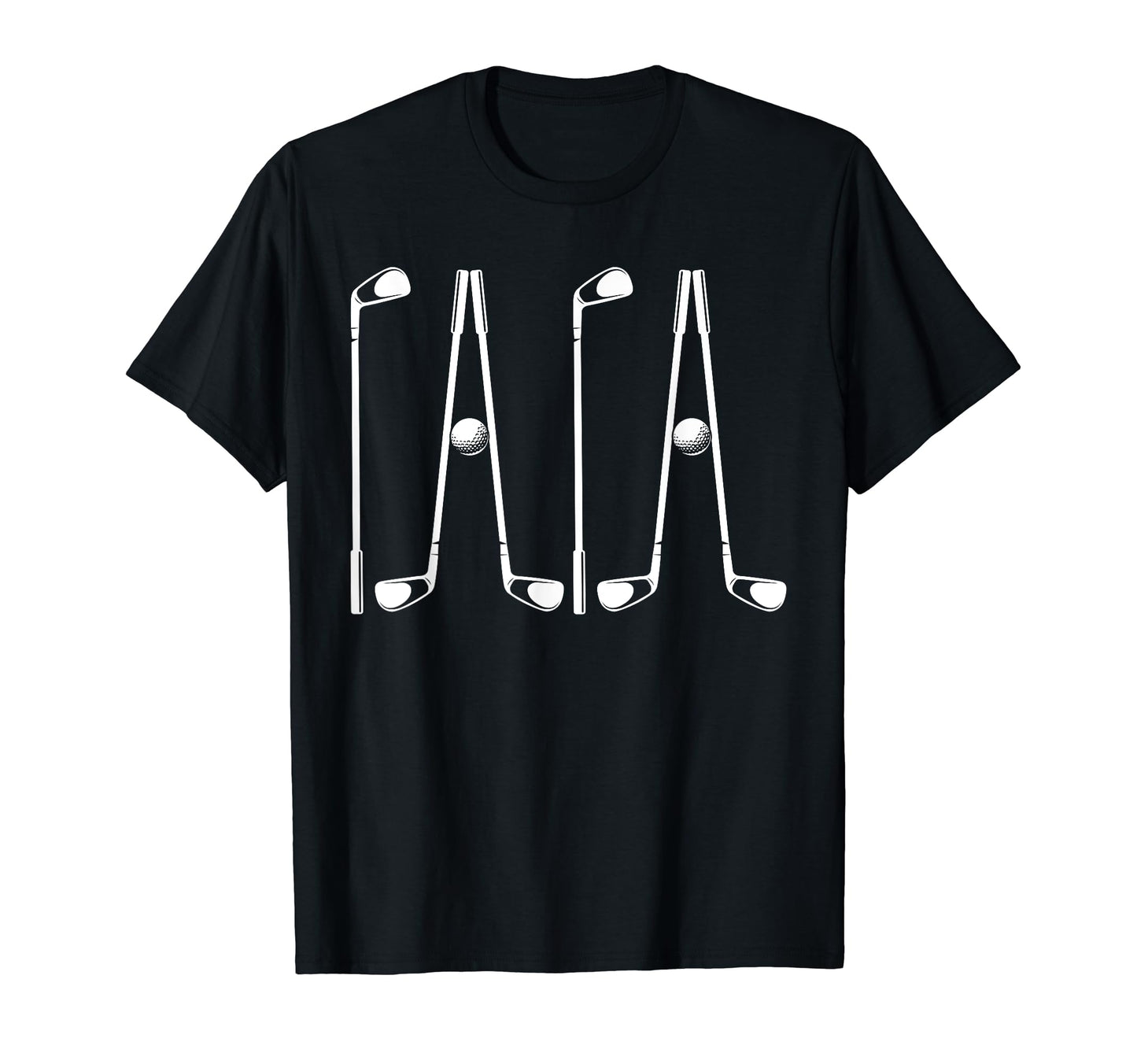 Papa Golfer Dad Golf Club Golfing Fathers T-Shirt - Novelty Apparel Unisex - T-Shirt, Sweatshirt, Hoodie