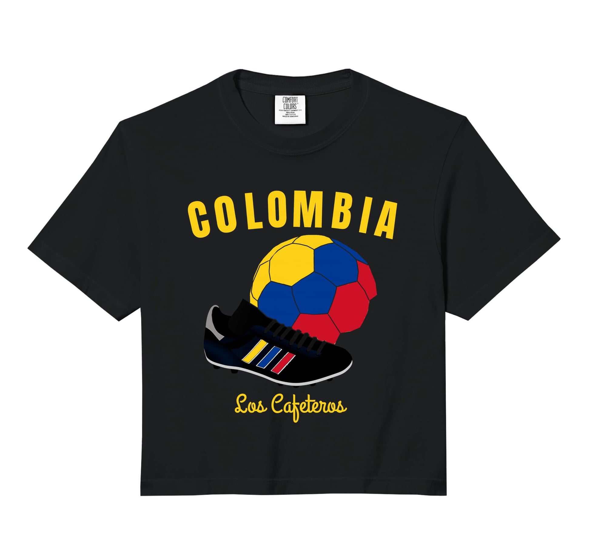 Soccer Colombia Flag Colombian Flags Hoodie - Graphic Print Unisex - T-Shirt, Sweatshirt, Hoodie