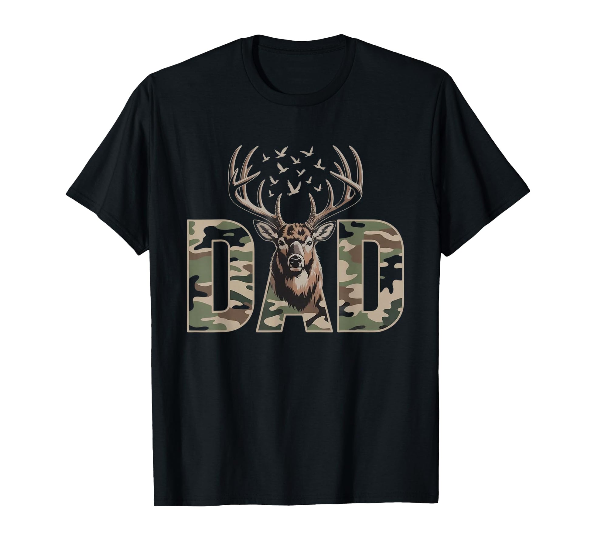 Dad Deer Hunting Camo Father Hunters T-Shirt - Streetwear Style Unisex - T-Shirt, Sweatshirt, Hoodie