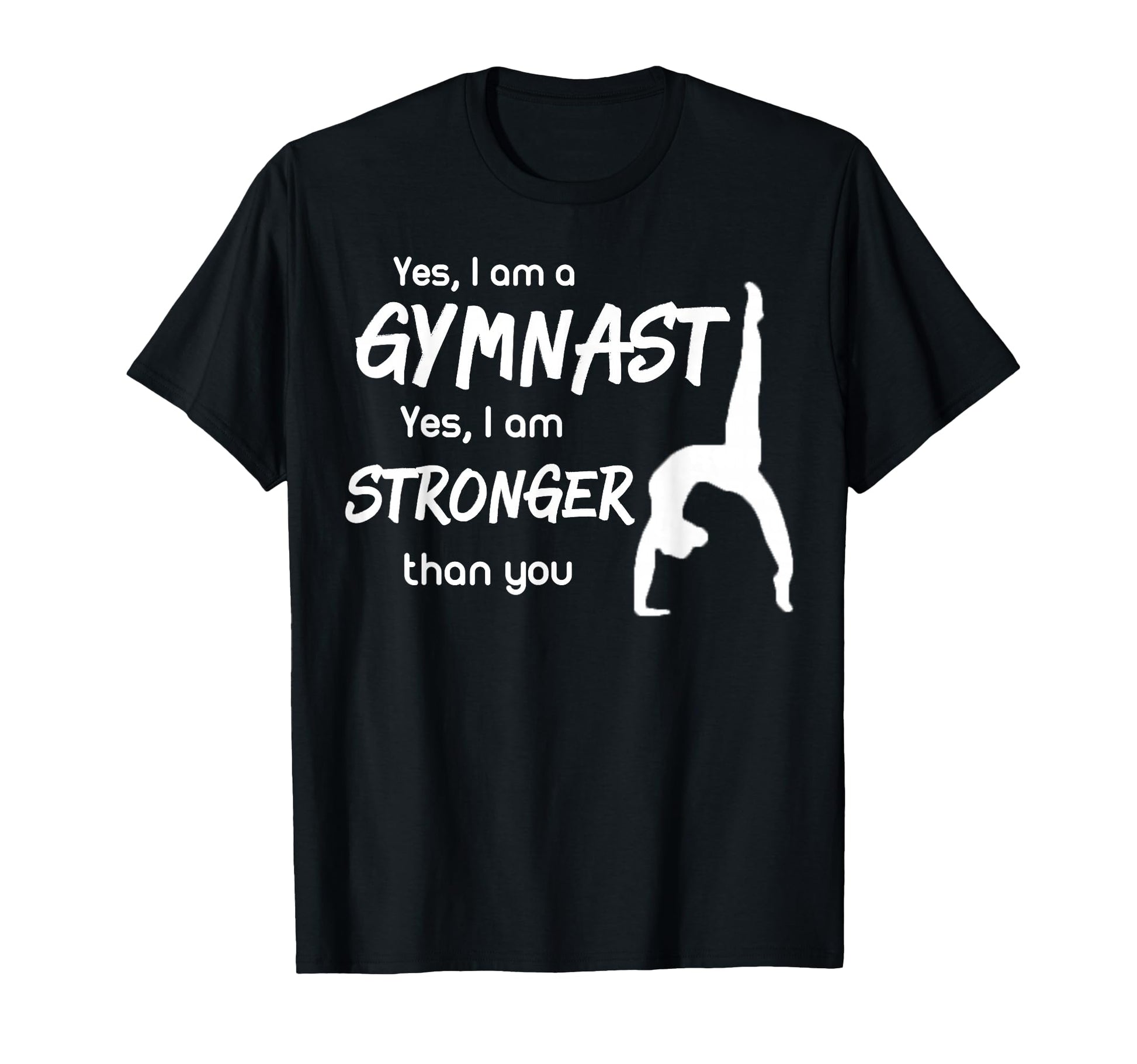 Funny Gymnastics Gymnast Gift T-Shirt - Custom Art Print Unisex - T-Shirt, Sweatshirt, Hoodie