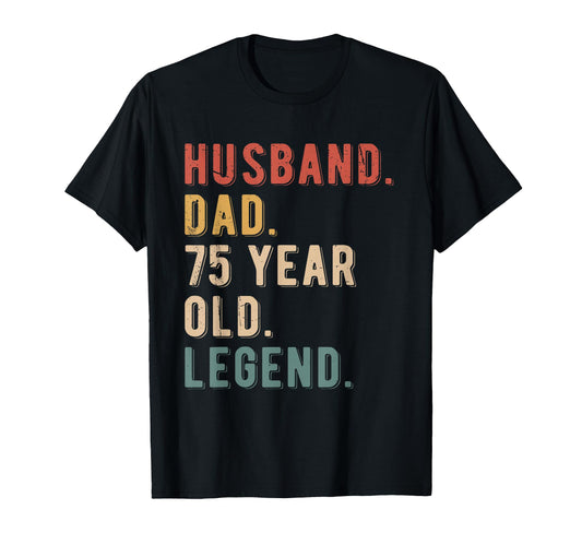 75Th Birthday Decoration Gift Funny T-Shirt - Aesthetic Graphic Men Women - T-Shirt, Sweatshirt, Hoodie