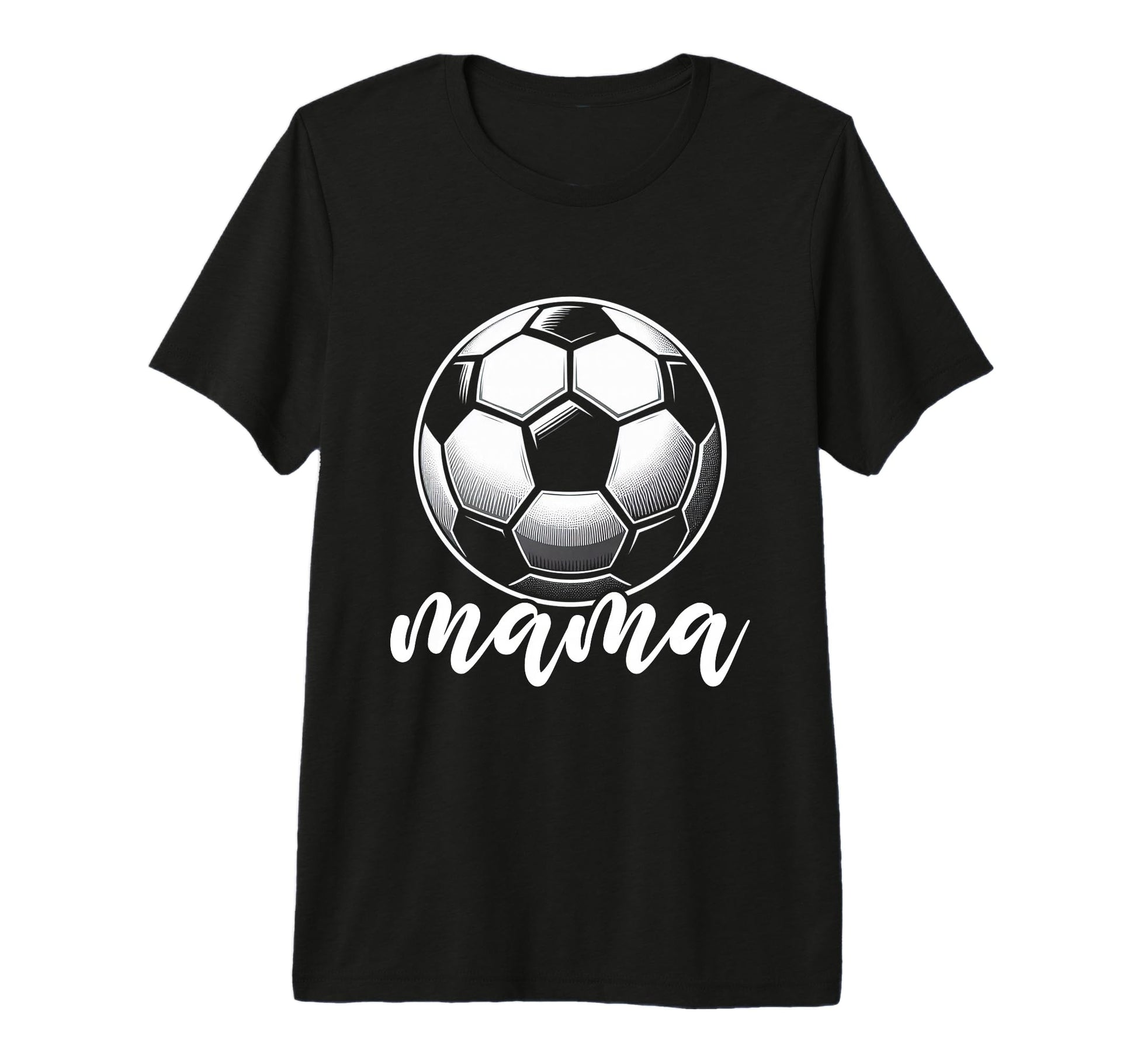 Soccer Ball Mama Soccer Season T-Shirt - Fun Novelty Design Unisex - T-Shirt, Sweatshirt, Hoodie