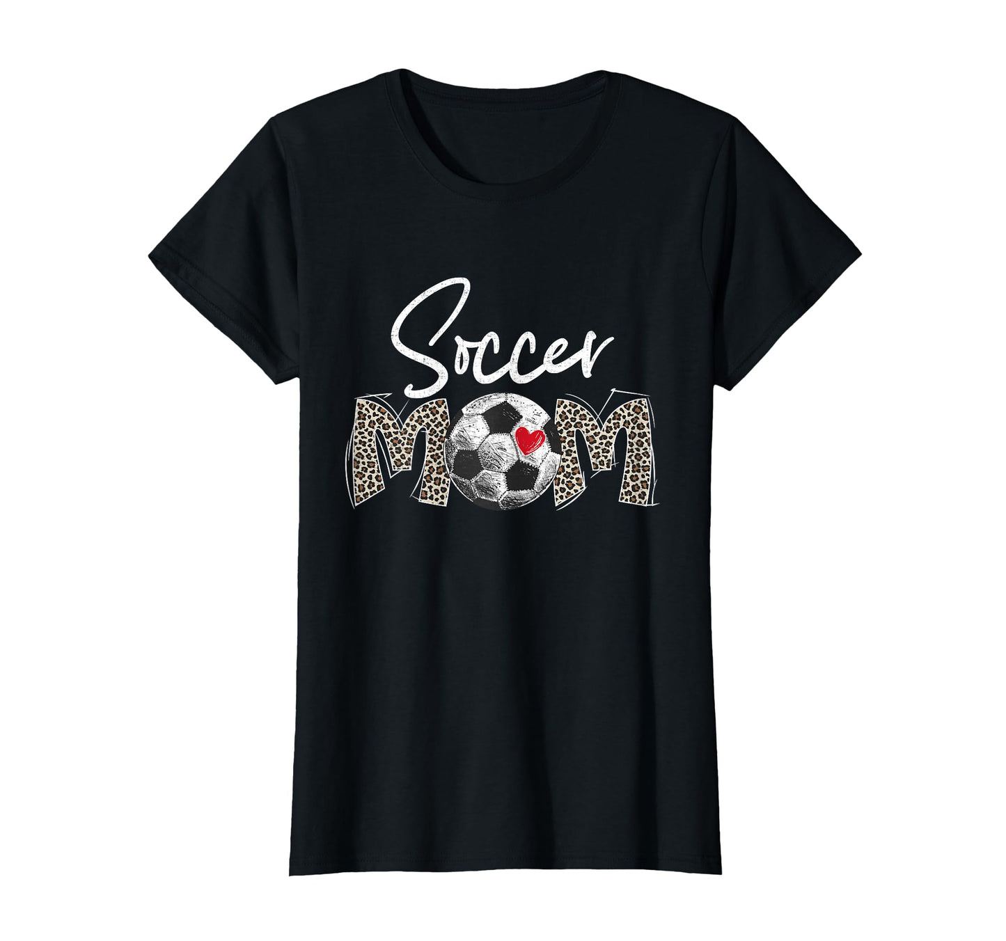 Funny Soccer Mom Leopard Gifts Mothers T-Shirt - Unique Graphic Men Women - T-Shirt, Sweatshirt, Hoodie