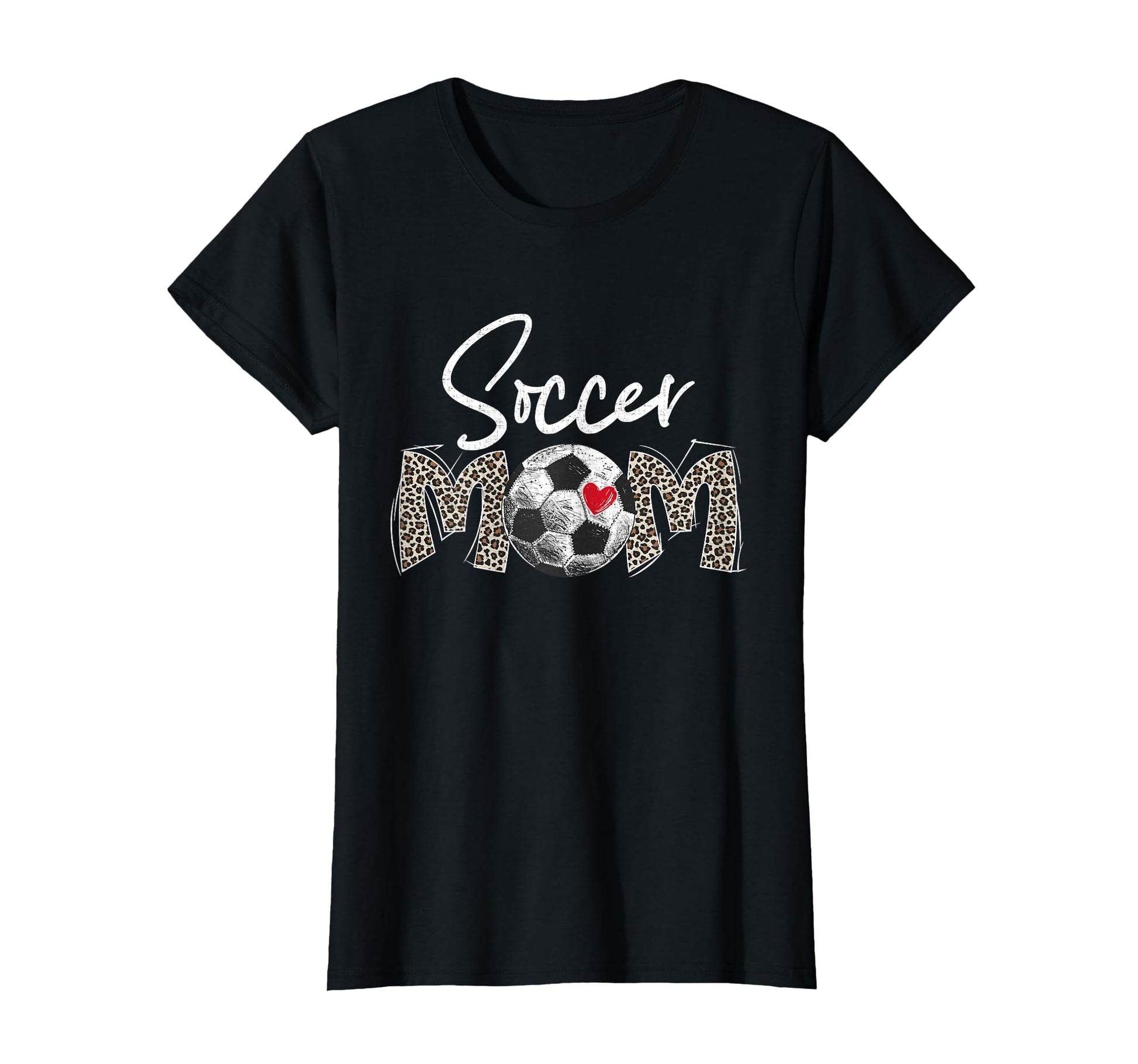 Funny Soccer Mom Leopard Gifts Mothers T-Shirt - Unique Graphic Men Women - T-Shirt, Sweatshirt, Hoodie