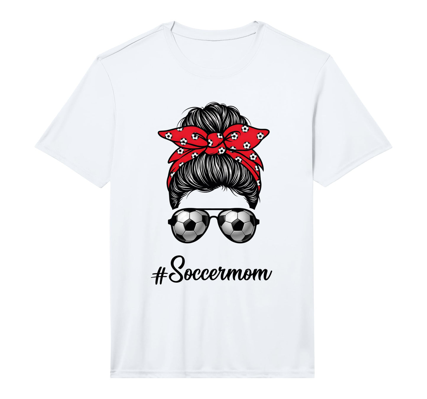 Soccermom Soccer Mama Soccer T-Shirt - Aesthetic Graphic for Adults - T-Shirt, Sweatshirt, Hoodie