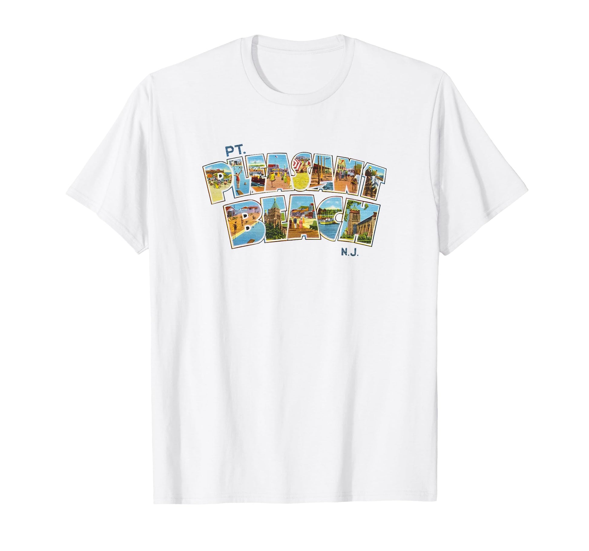 Point Pleasant Beach Nj T-Shirt - Fun Novelty Design for Adults - T-Shirt, Sweatshirt, Hoodie