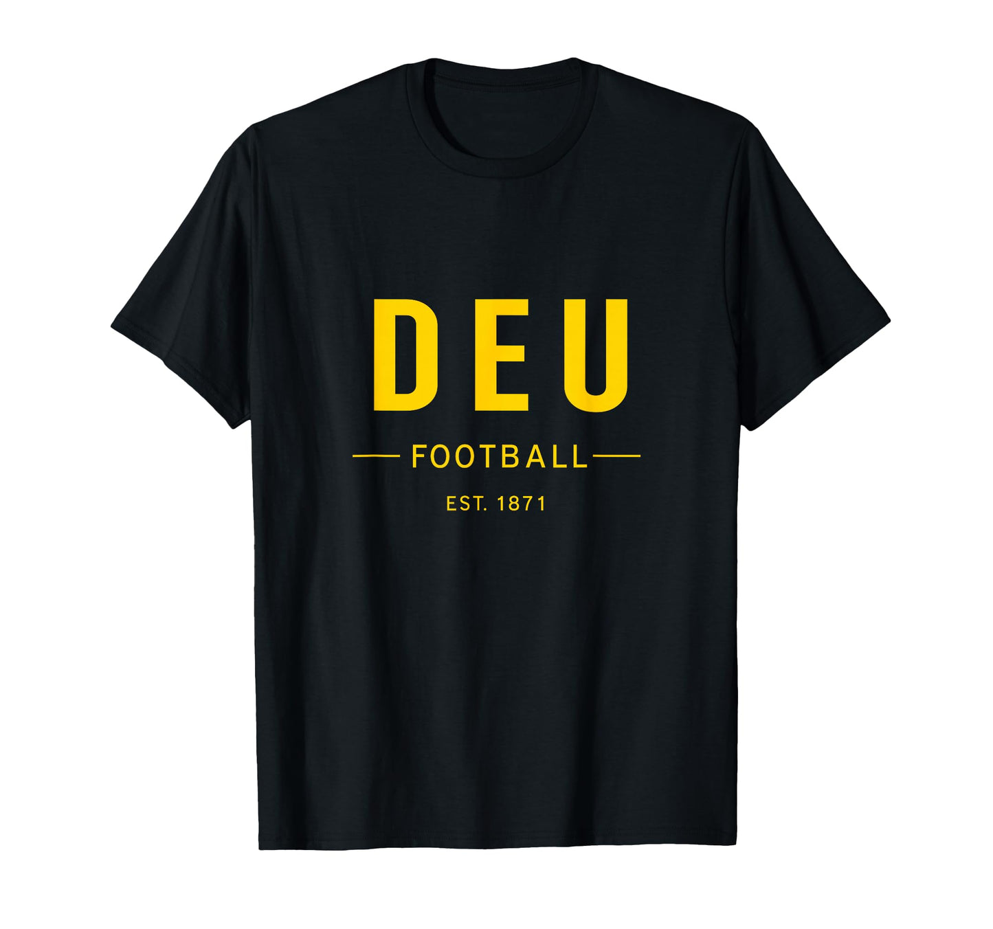 Germany Football Est 1871 Heritage T-Shirt - Fun Novelty Design for Adults - T-Shirt, Sweatshirt, Hoodie