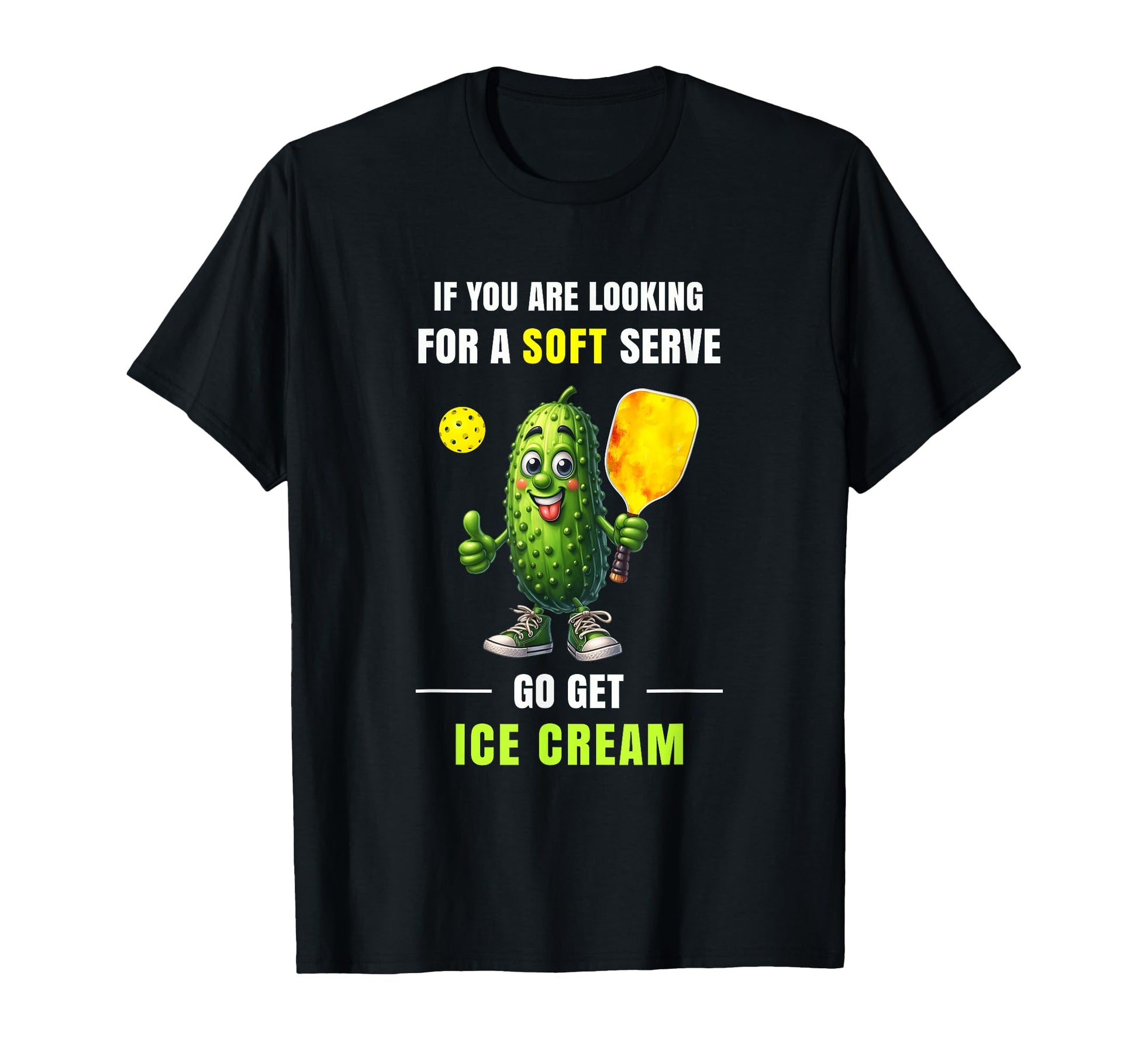 Funny Pickleball Shirts If You Want T-Shirt - Custom Art Print Men Women - T-Shirt, Sweatshirt, Hoodie