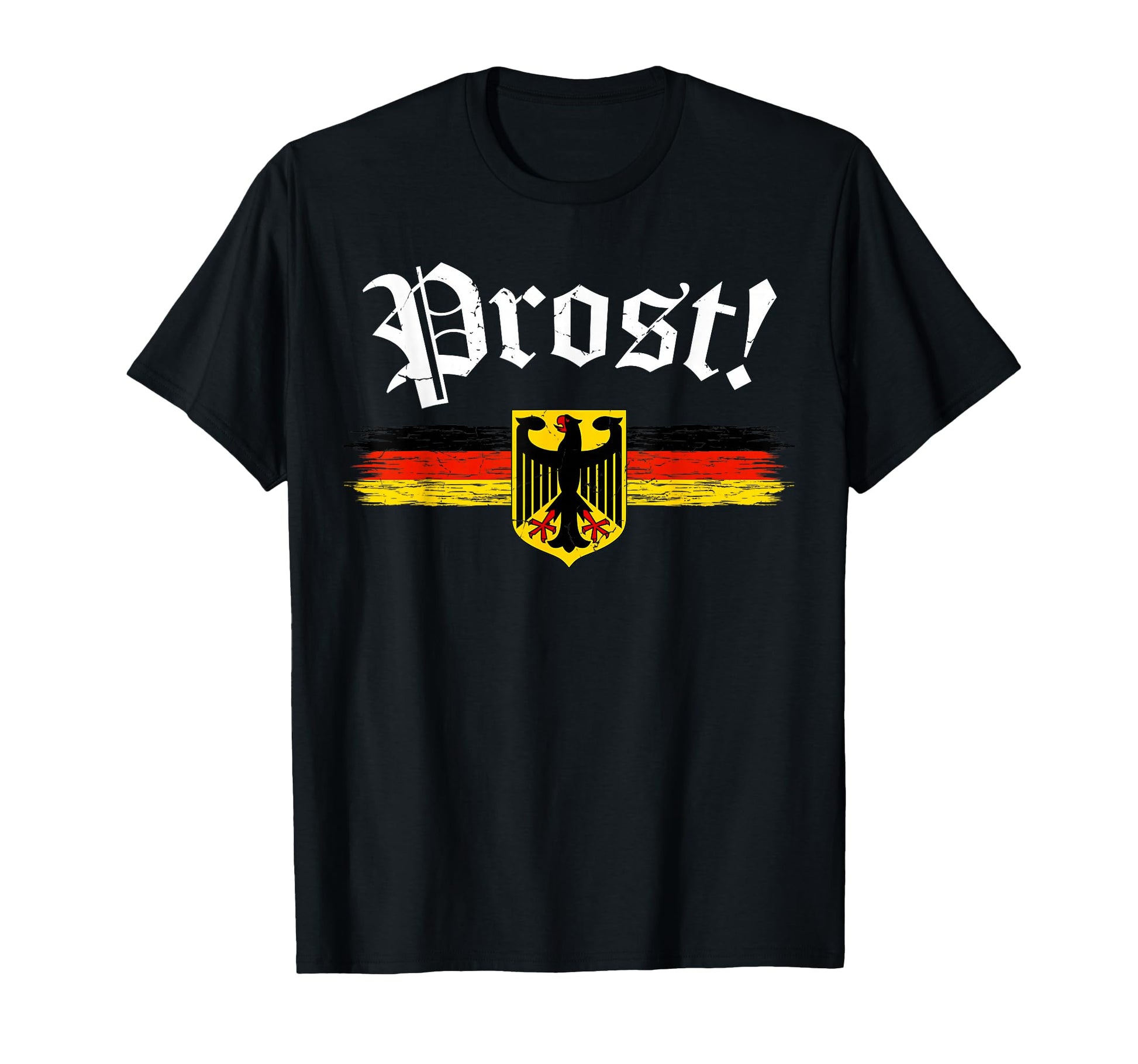 Oktoberfest German Flag Prost T-Shirt - Aesthetic Graphic Men Women - T-Shirt, Sweatshirt, Hoodie