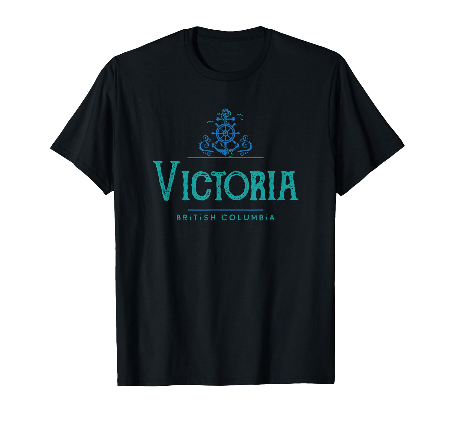Victoria British Columbia Canada T-Shirt - Casual Everyday Wear Men Women - T-Shirt, Sweatshirt, Hoodie
