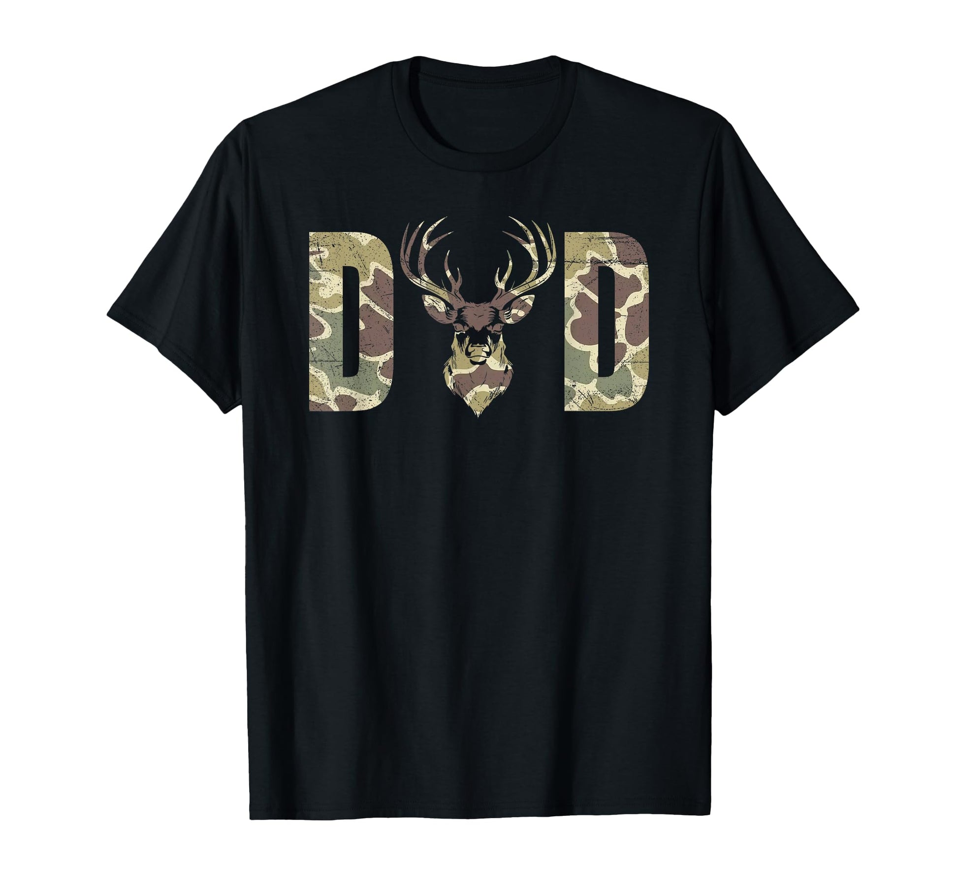Old School Camo Dad Hunting T-Shirt - Minimalist Print Men Women - T-Shirt, Sweatshirt, Hoodie