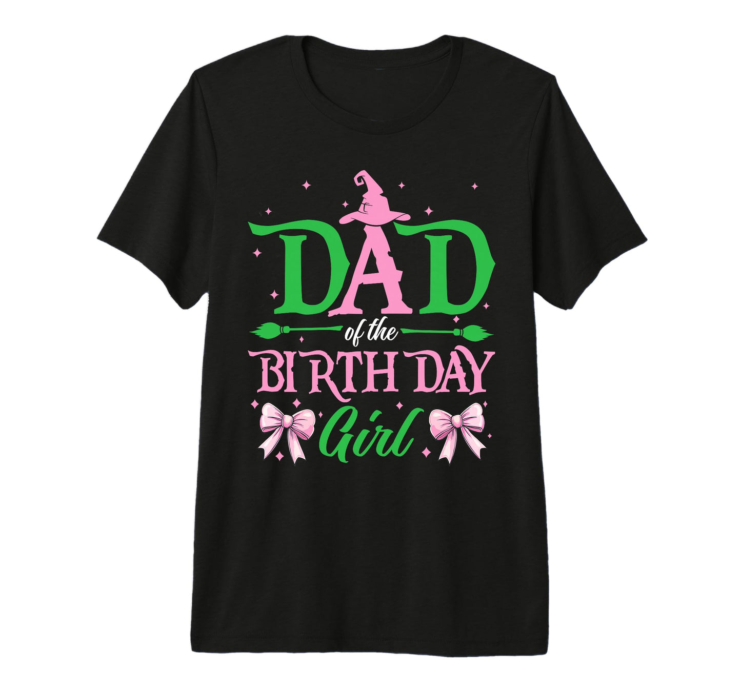 Dad Birthday Witch Family Party Tri T-Shirt - Aesthetic Graphic Men Women - T-Shirt, Sweatshirt, Hoodie