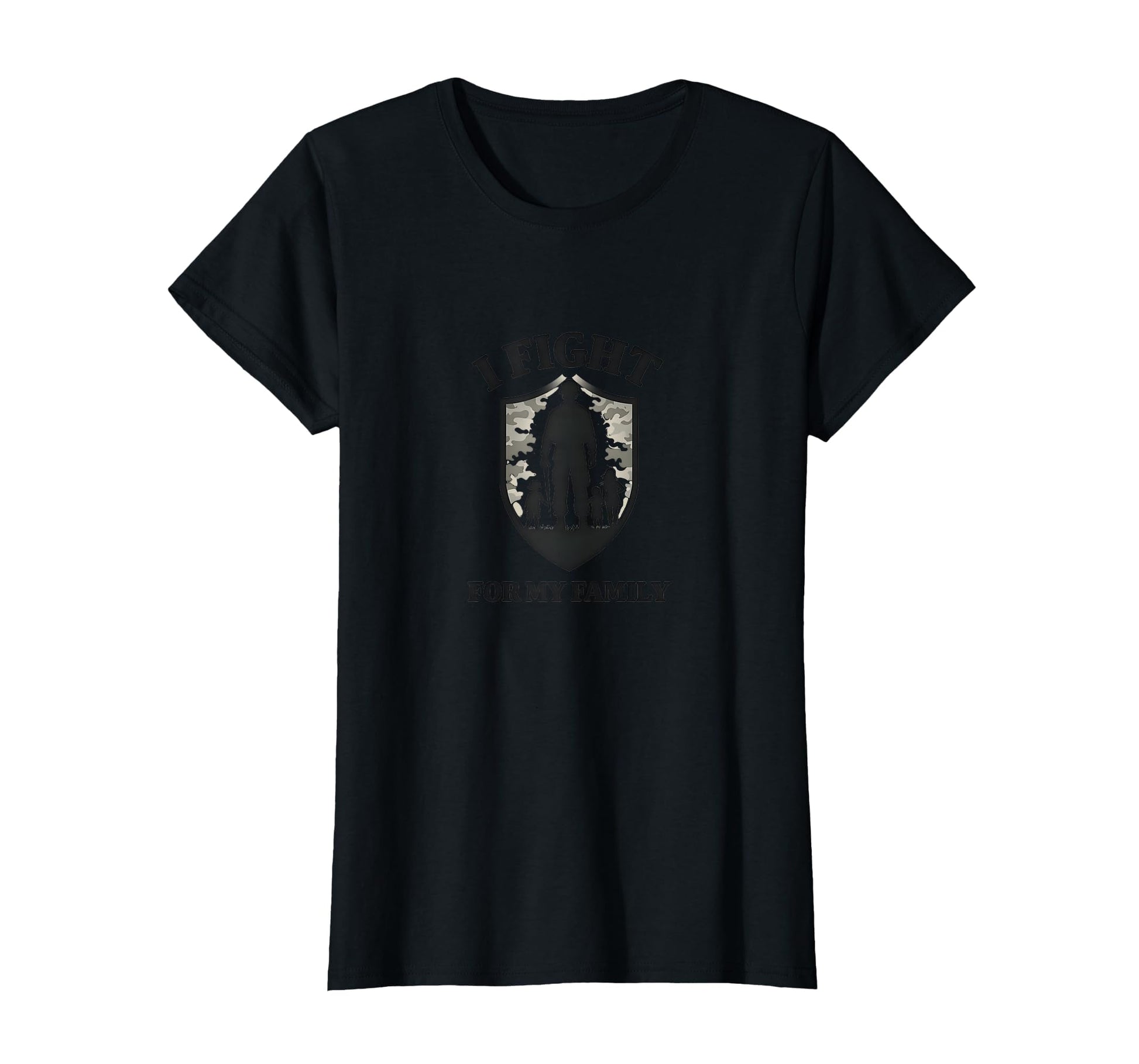 Army Dads I Fight My Family Military T-Shirt - Graphic Print for Adults - T-Shirt, Sweatshirt, Hoodie