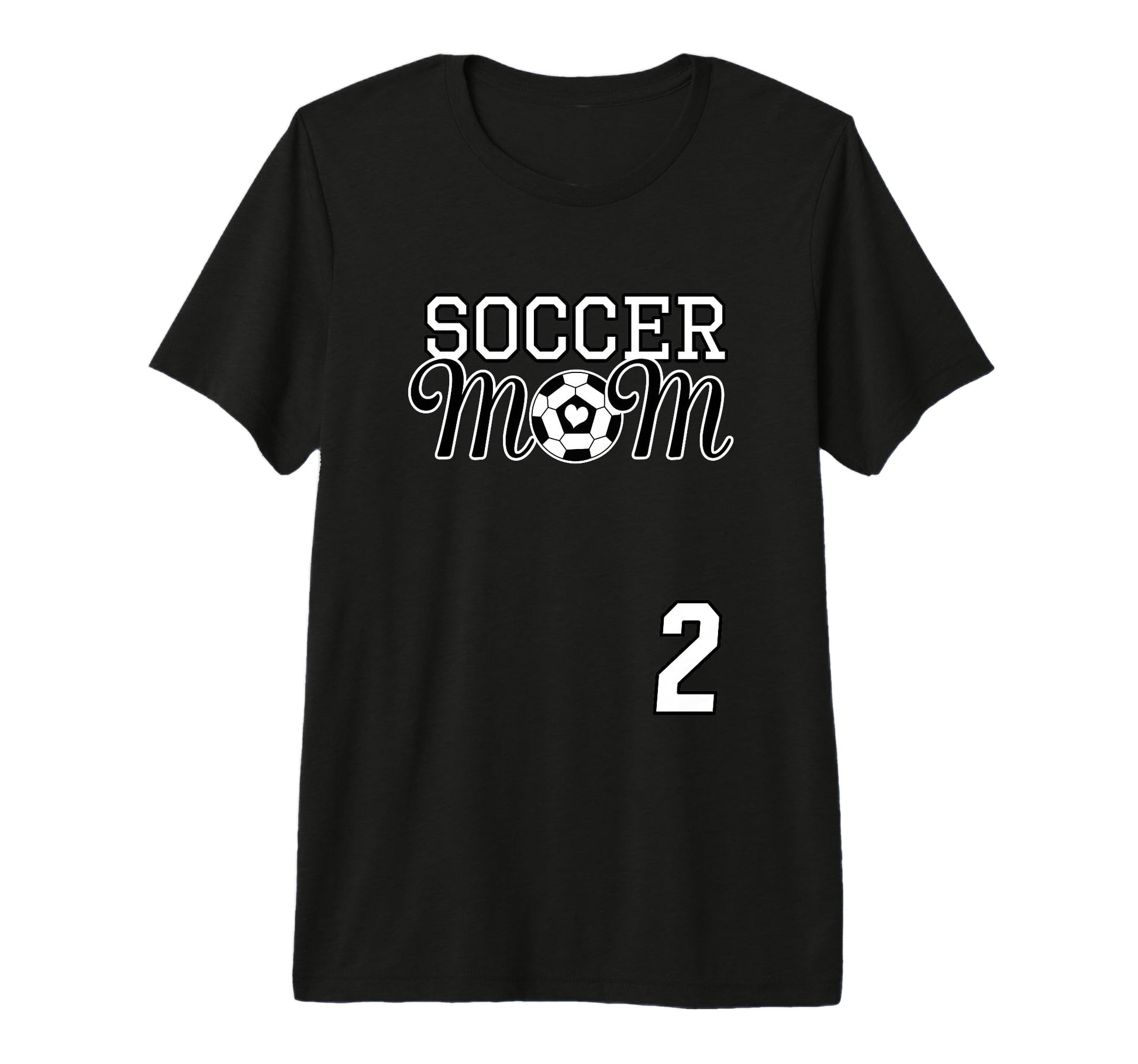 Ladies Soccer Mom Mothers Day 2 T-Shirt - Casual Everyday Wear for Adults - T-Shirt, Sweatshirt, Hoodie