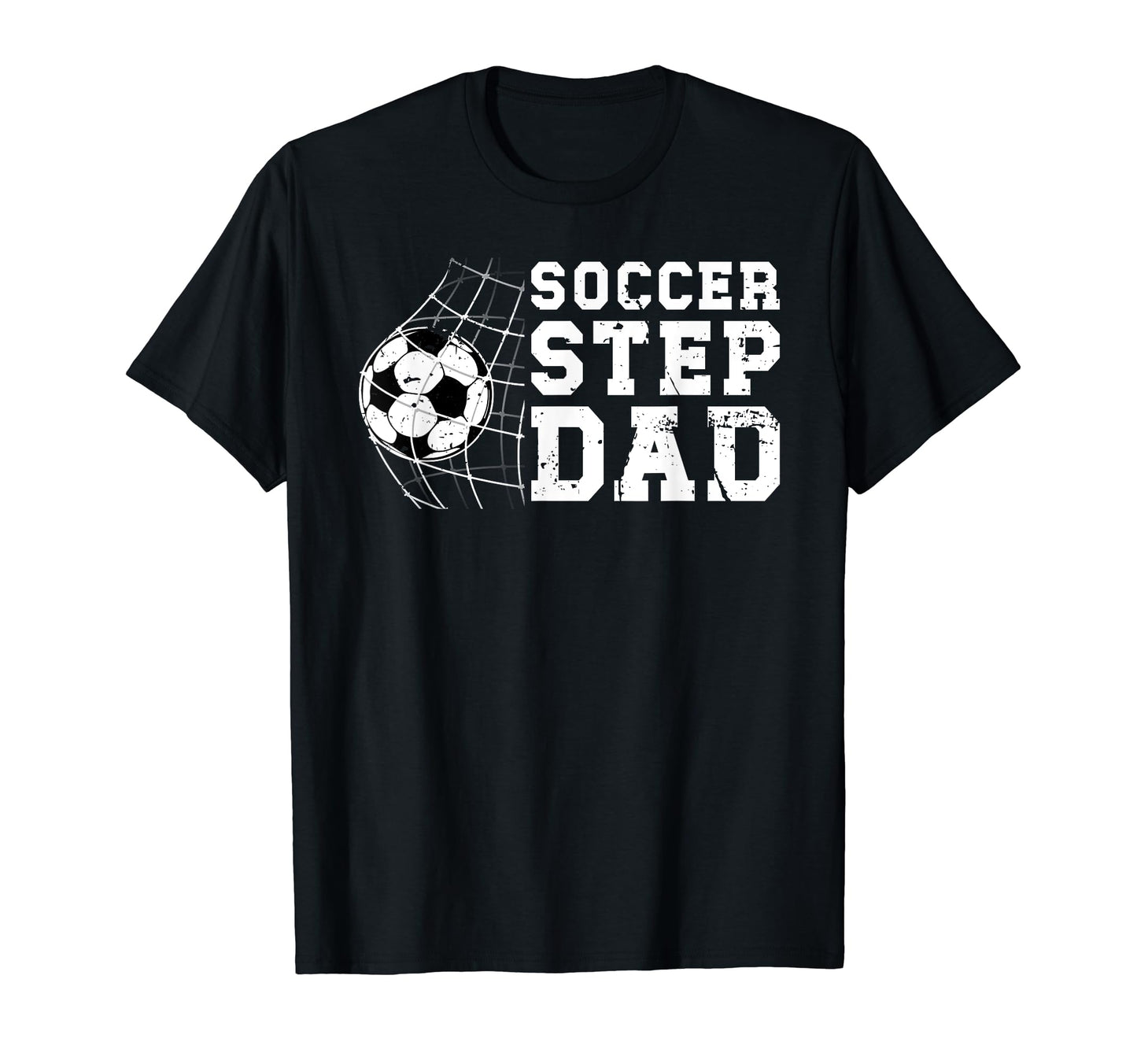Soccer Step Dad Soccer Player T-Shirt - Trendy Graphic for Adults - T-Shirt, Sweatshirt, Hoodie
