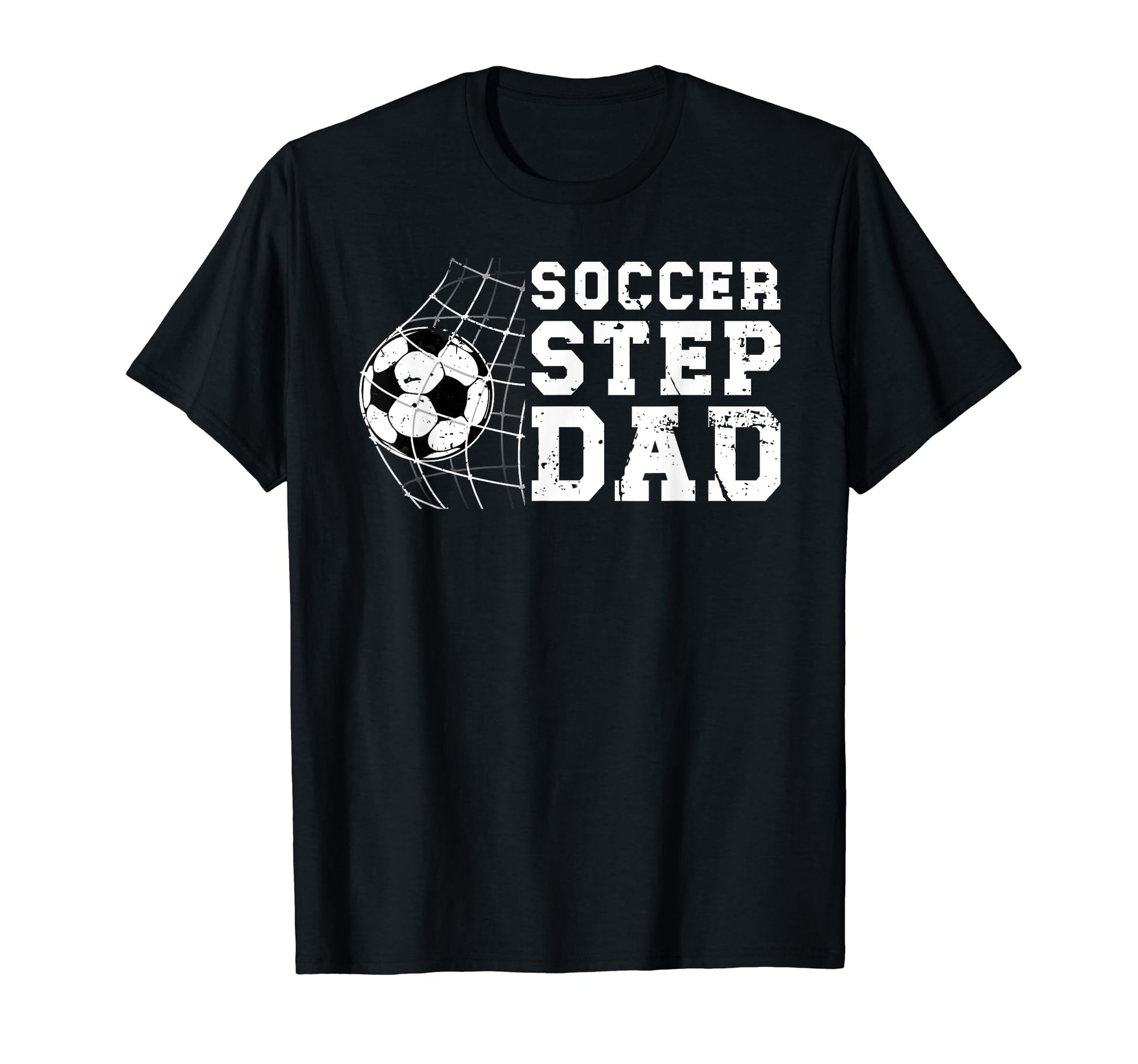 Soccer Step Dad Soccer Player T-Shirt - Trendy Graphic for Adults - T-Shirt, Sweatshirt, Hoodie