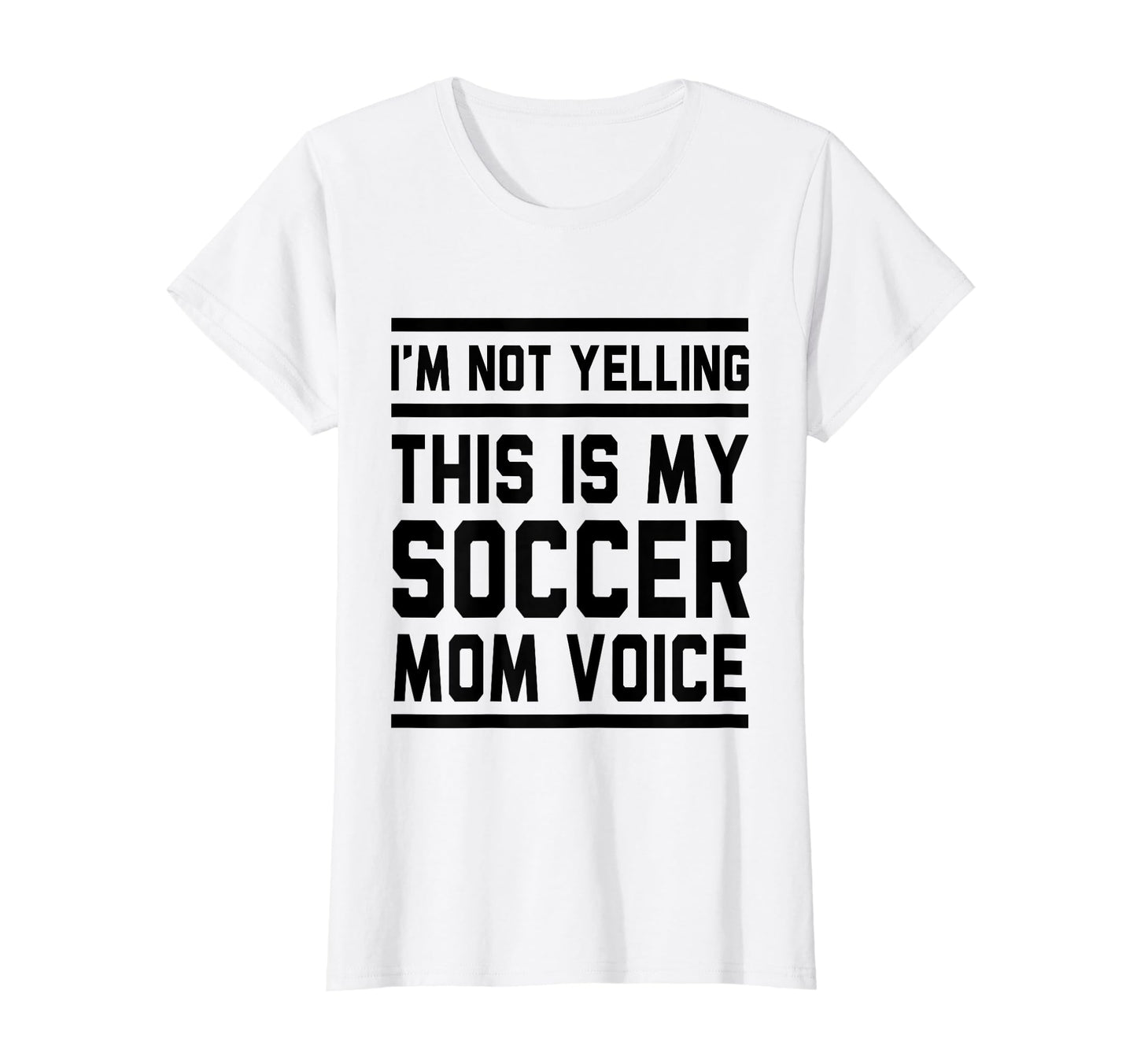 This Is My Soccer Mom Voice T-Shirt - Casual Everyday Wear Men Women - T-Shirt, Sweatshirt, Hoodie