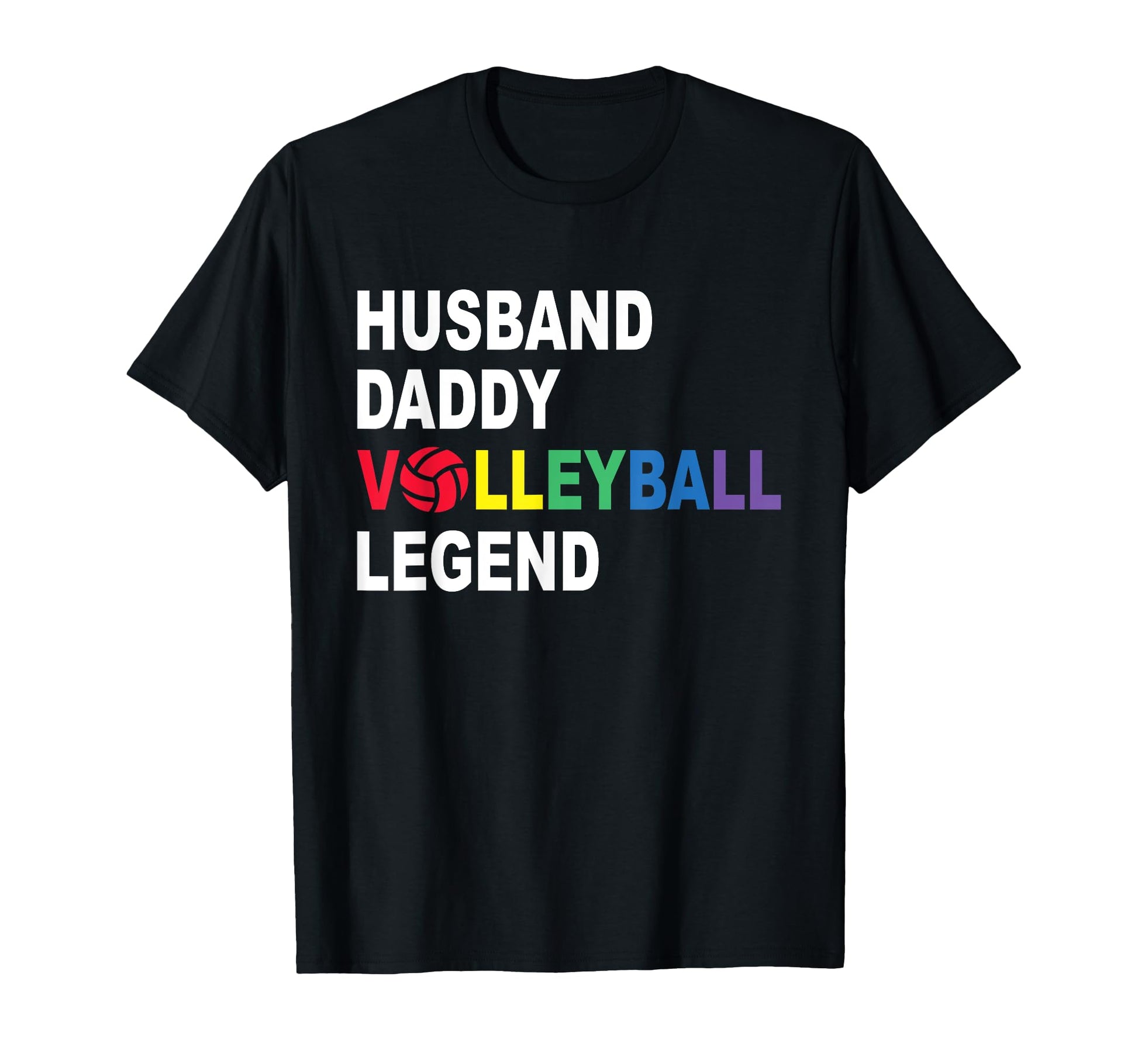 Husband Daddy Volleyball Legend T-Shirt - Custom Art Print for Adults - T-Shirt, Sweatshirt, Hoodie