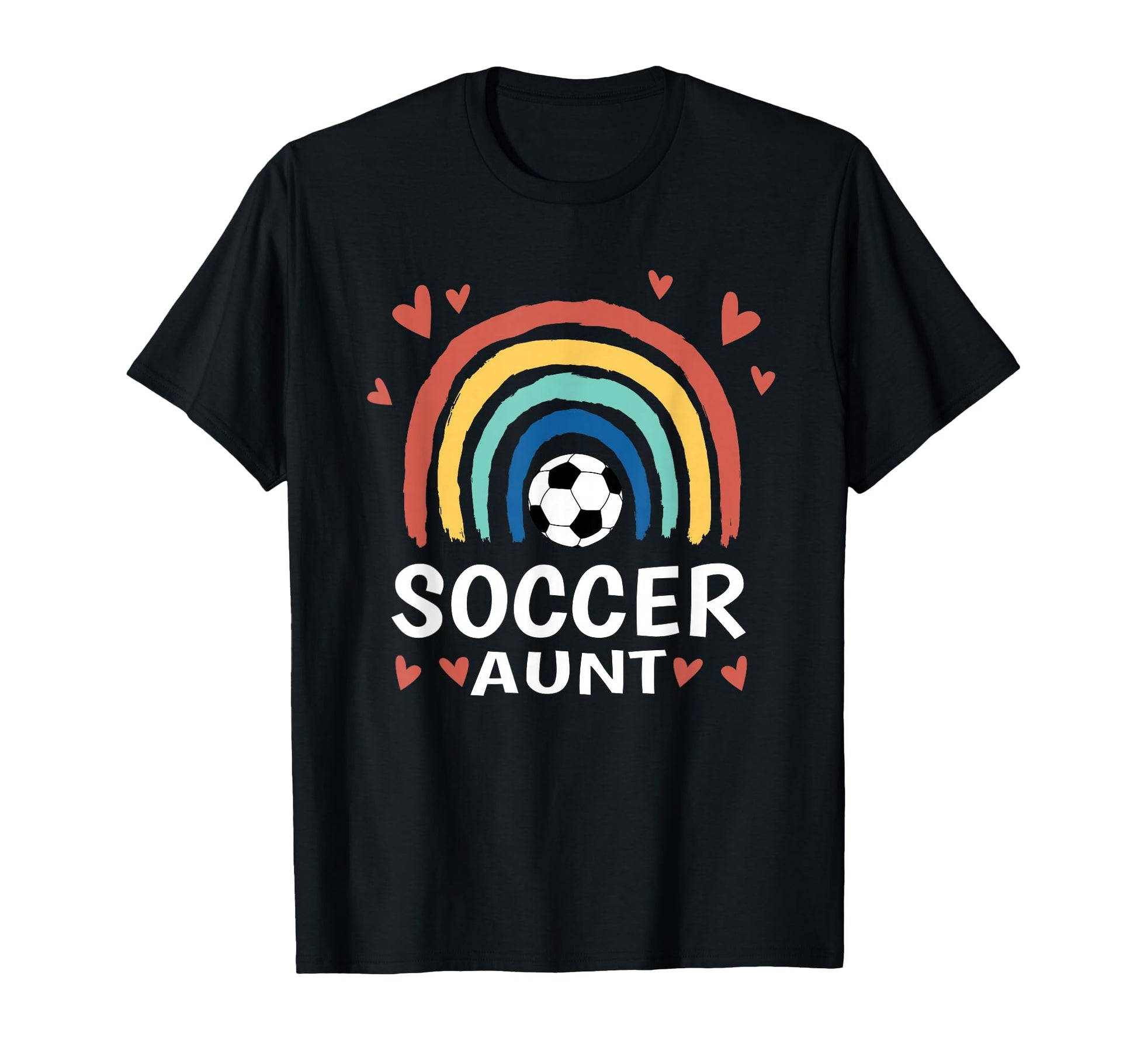 Leopard Rainbow Soccer Player Family T-Shirt - Minimalist Print Men Women - T-Shirt, Sweatshirt, Hoodie