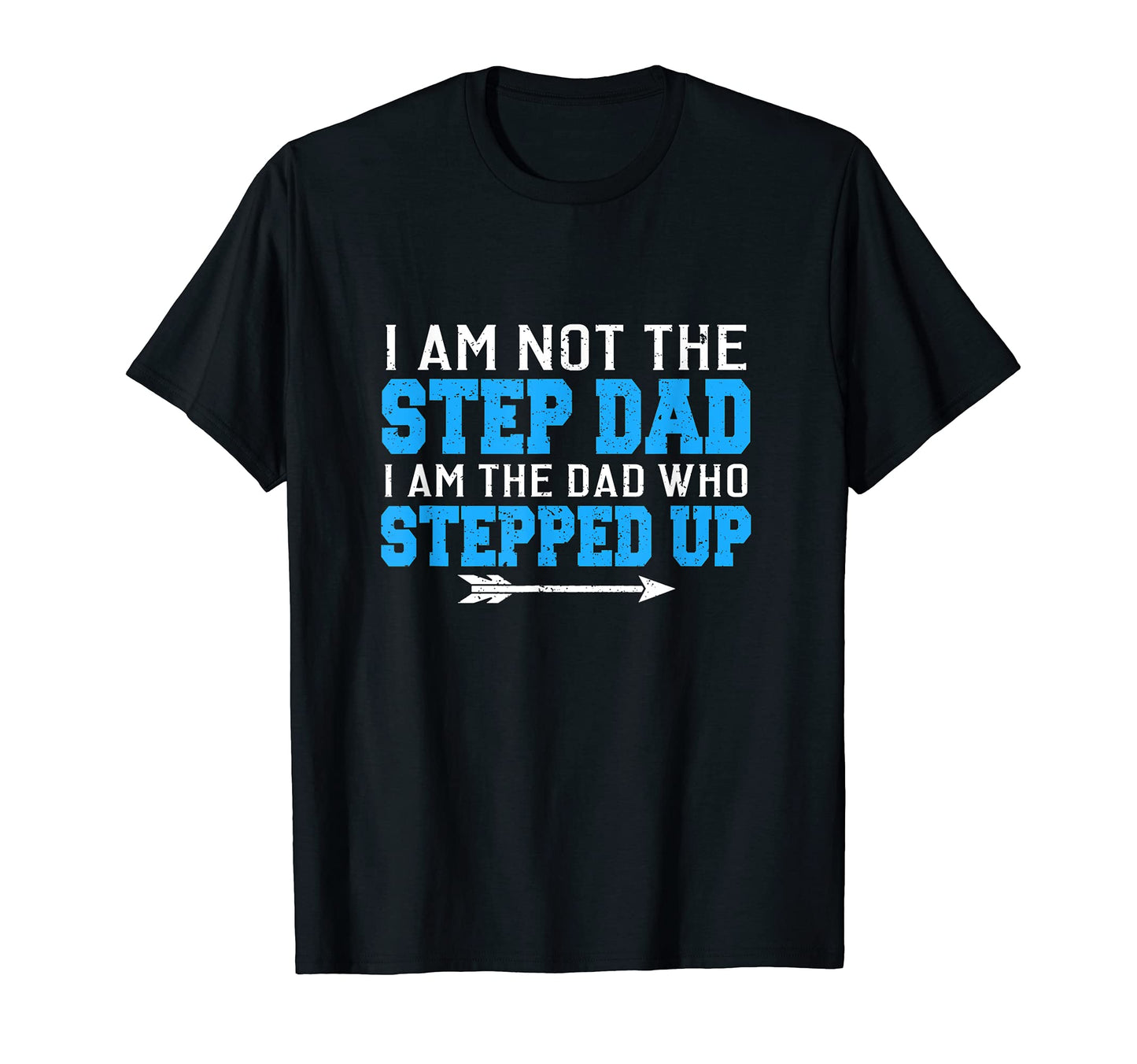 Dad Worlds Best Step Dad Funny Gift T-Shirt - Custom Art Print for Adults - T-Shirt, Sweatshirt, Hoodie