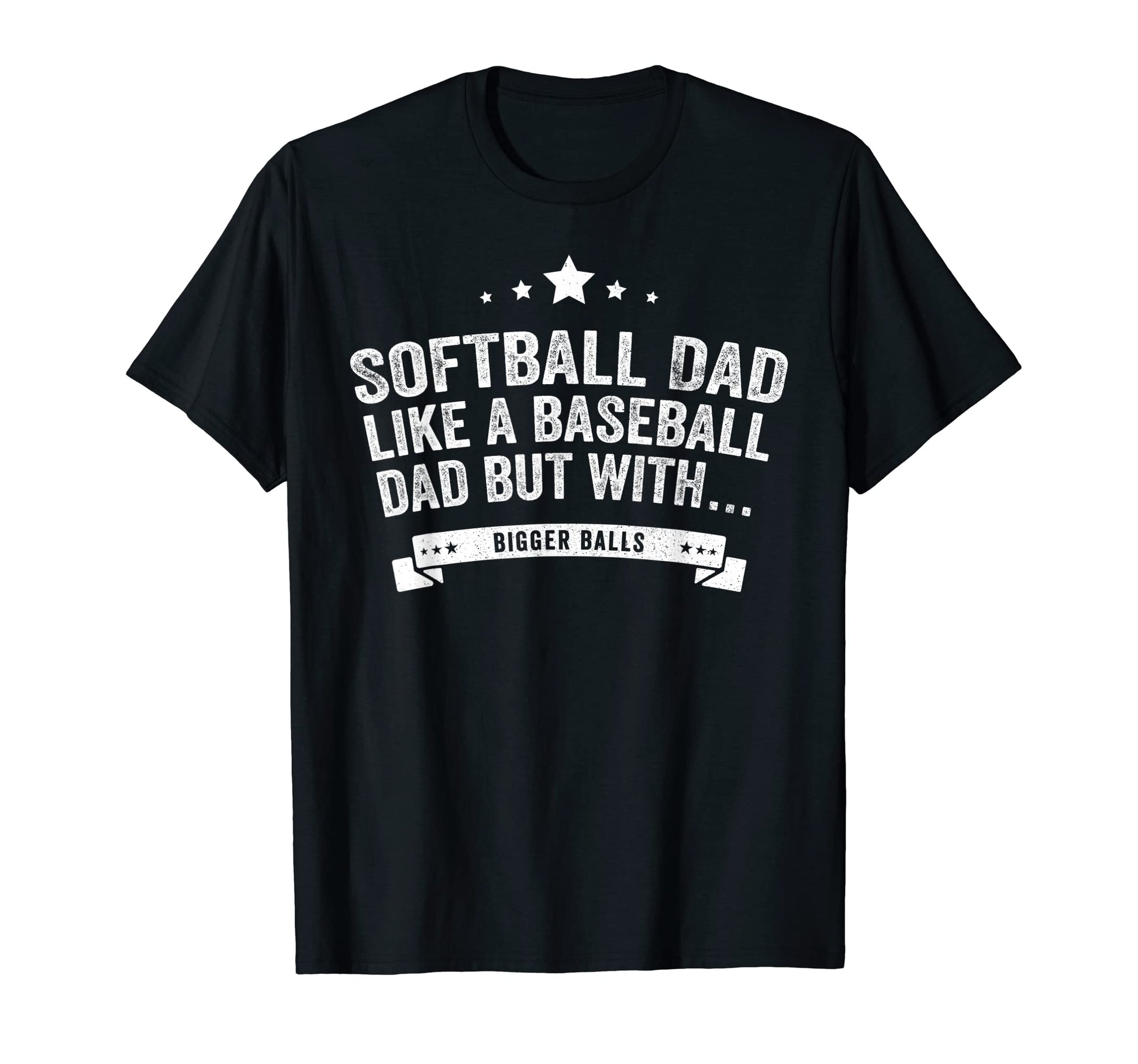 Mens Softball Dad Like Baseball Dad T-Shirt - Minimalist Print for Adults - T-Shirt, Sweatshirt, Hoodie