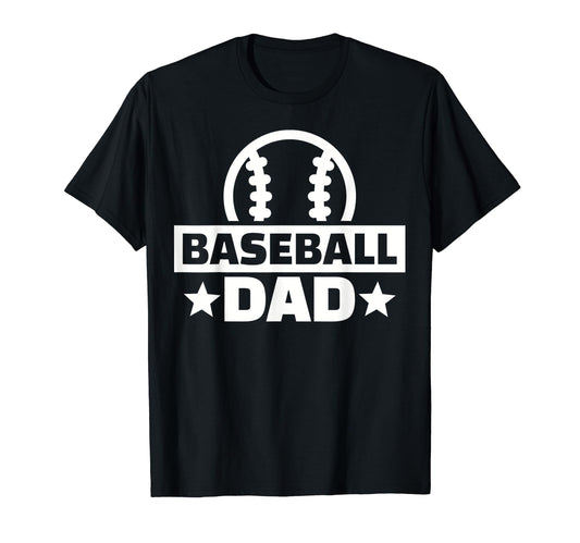 Baseball Dad T-Shirt - Graphic Print Men Women - T-Shirt, Sweatshirt, Hoodie