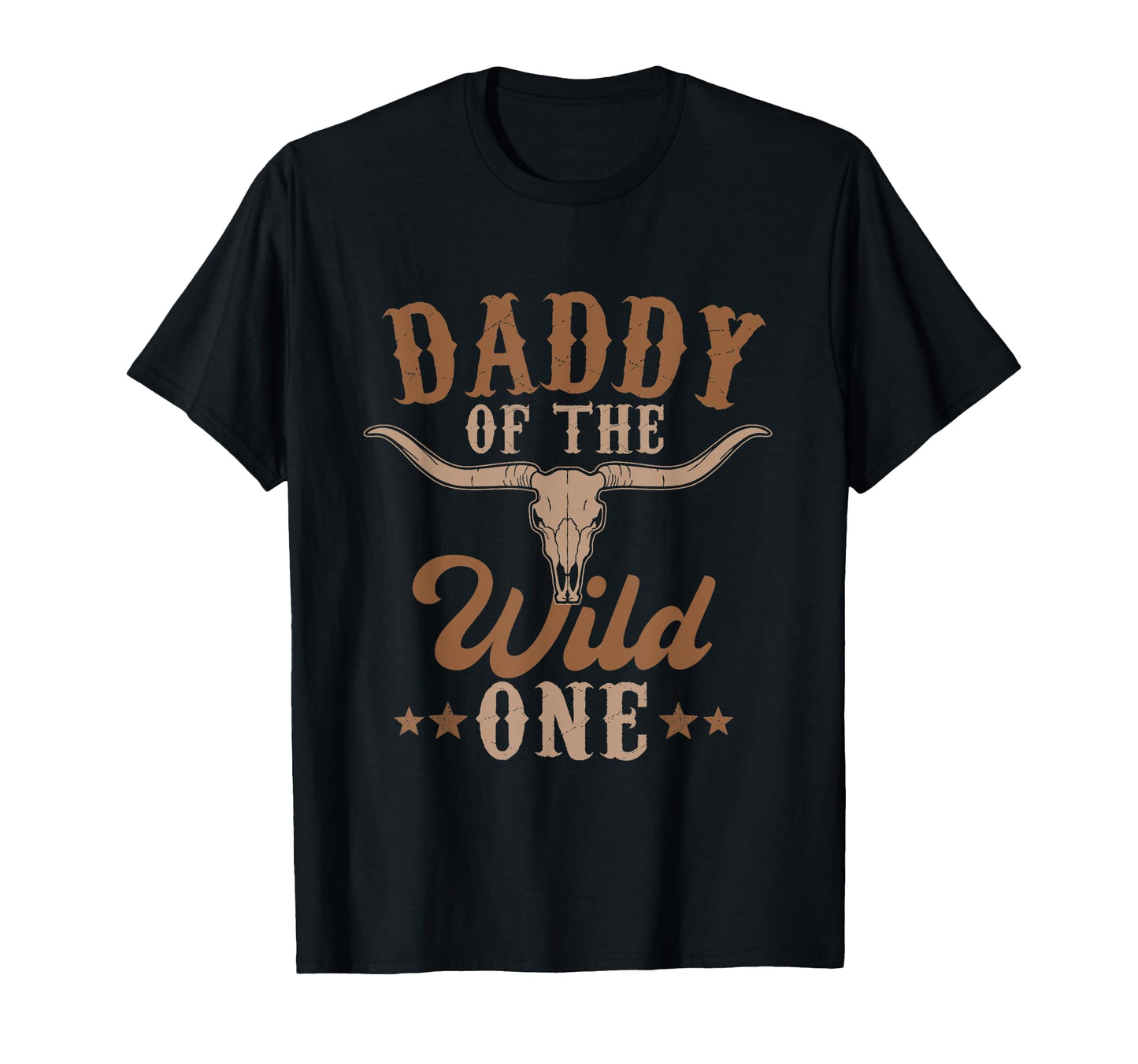 Daddy Wild One Cowboy Western Rodeo T-Shirt - Custom Art Print Unisex - T-Shirt, Sweatshirt, Hoodie