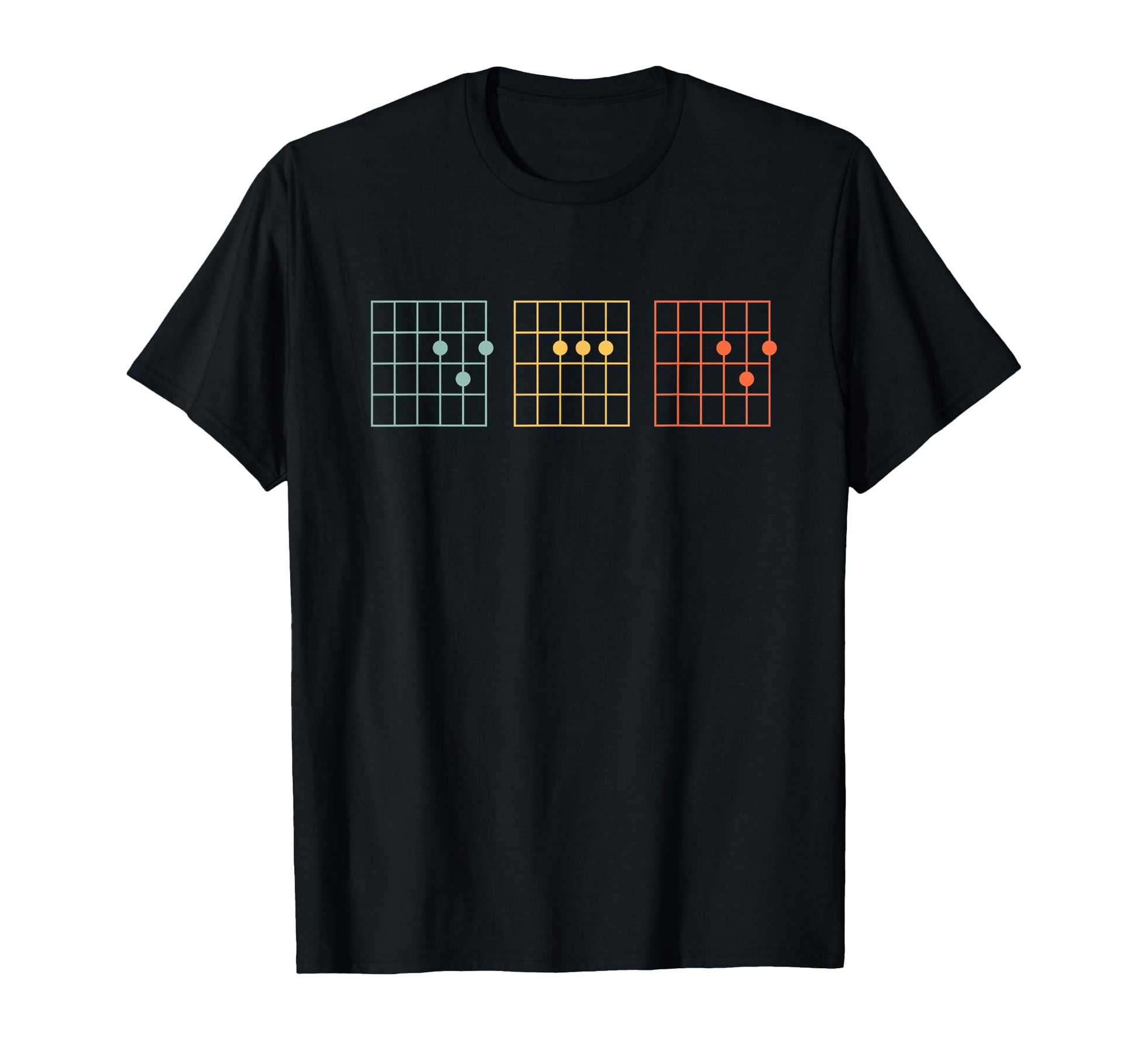 Guitar Best Dad Ever Dad Chord T-Shirt - Fun Novelty Design for Adults - T-Shirt, Sweatshirt, Hoodie